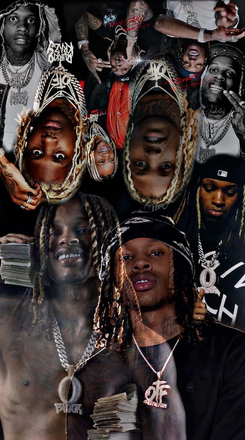 King Von Lil Durk Collage — 850x1526 wallpaper