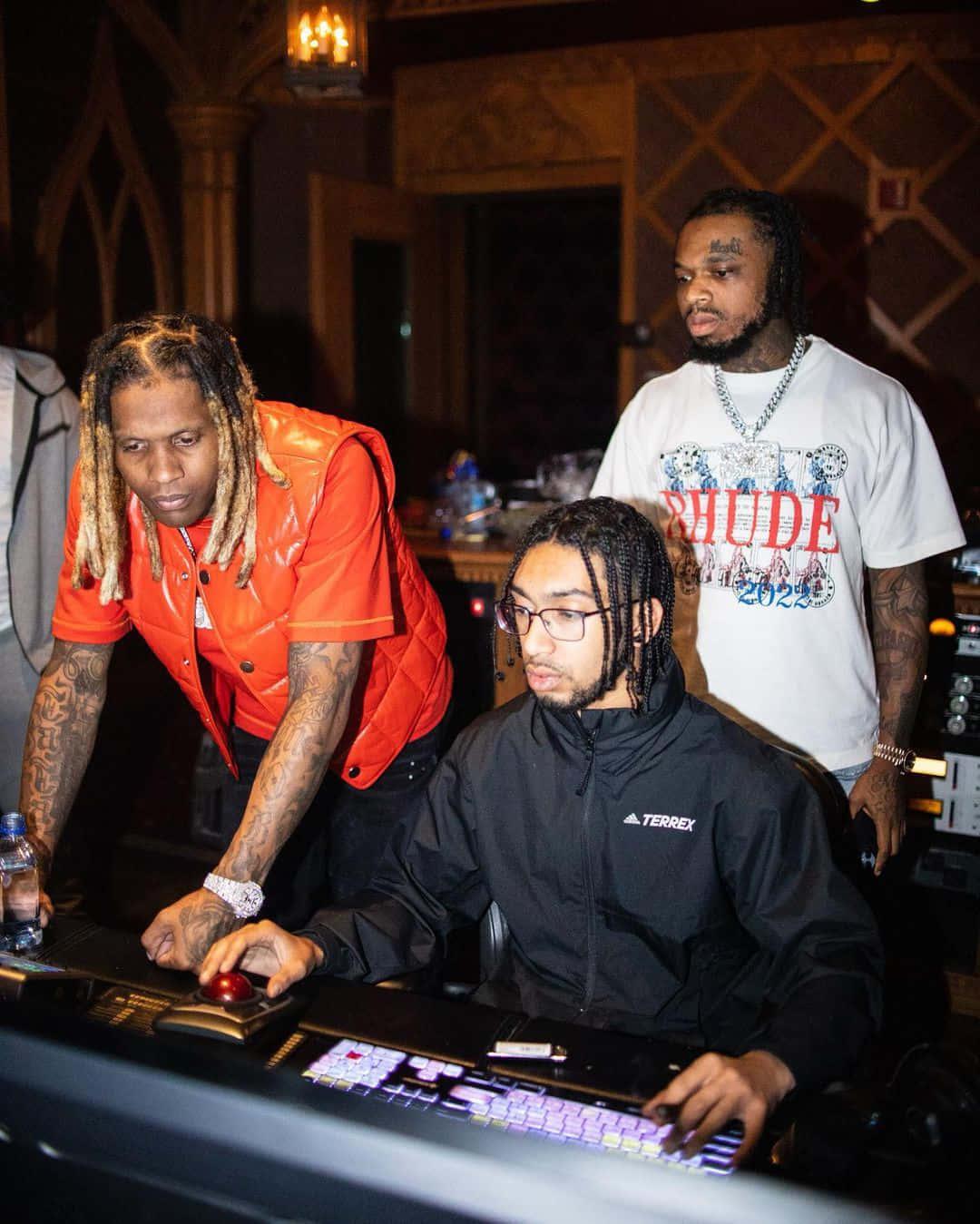 King Von Lil Durk Studio Session — 1080x1349 wallpaper