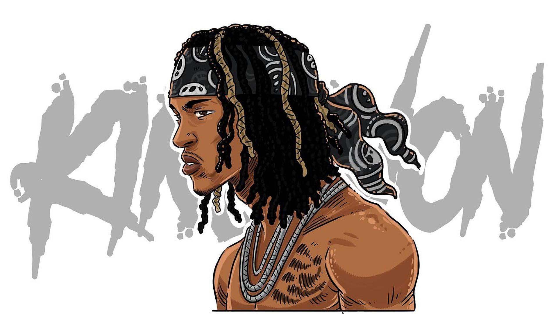 King Von White Poster — 1920x1080 wallpaper