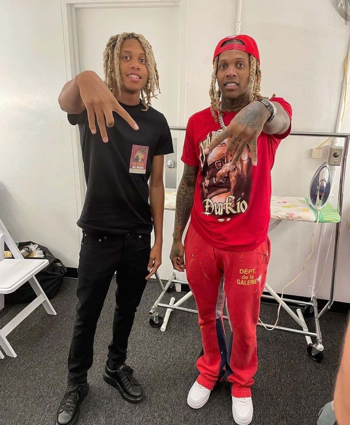 King Vonand Lil Durk Together — 1200x1456 wallpaper