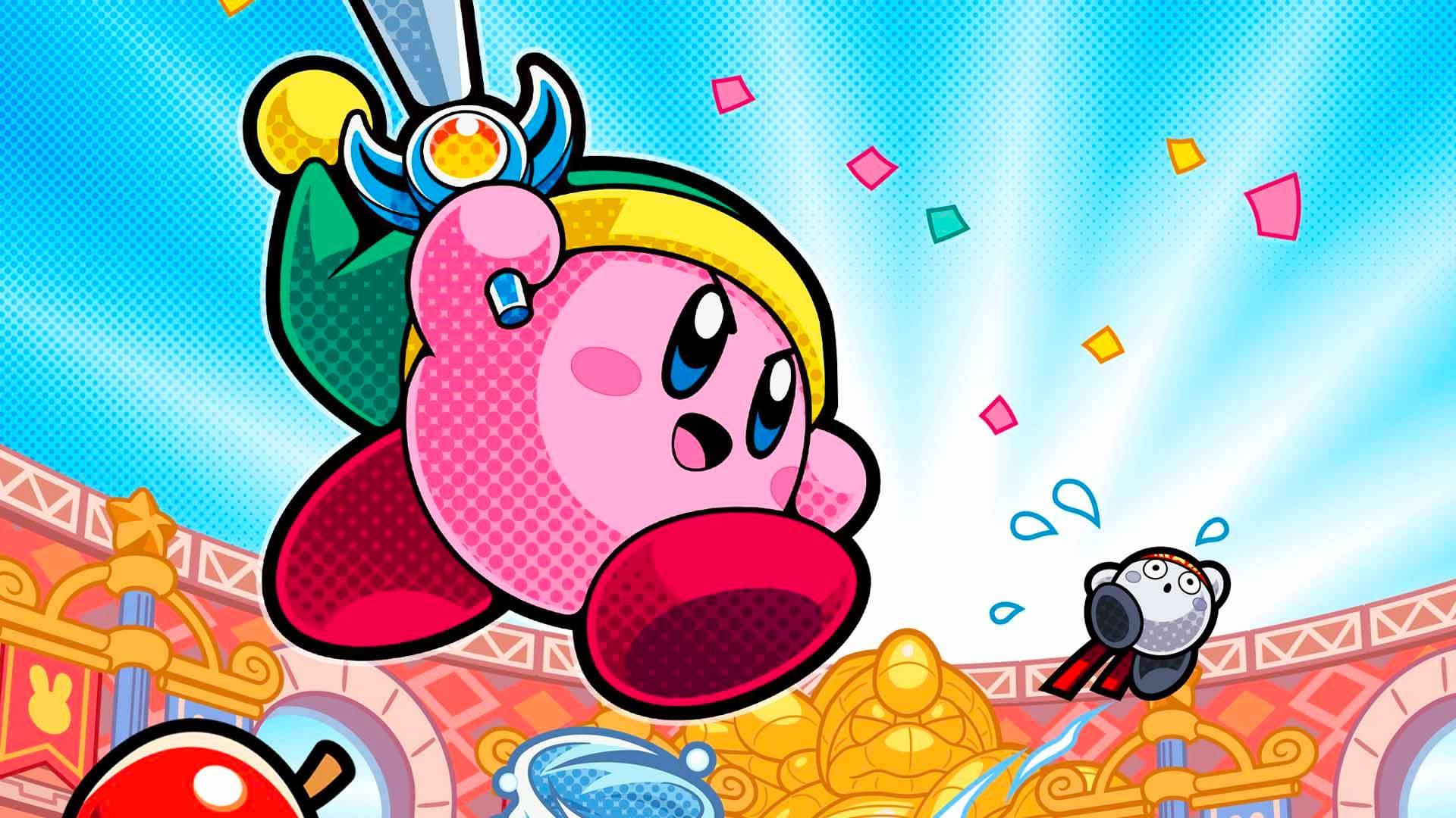 Kirby Eats Enemies and Saves the Day — 1920x1080 wallpaper
