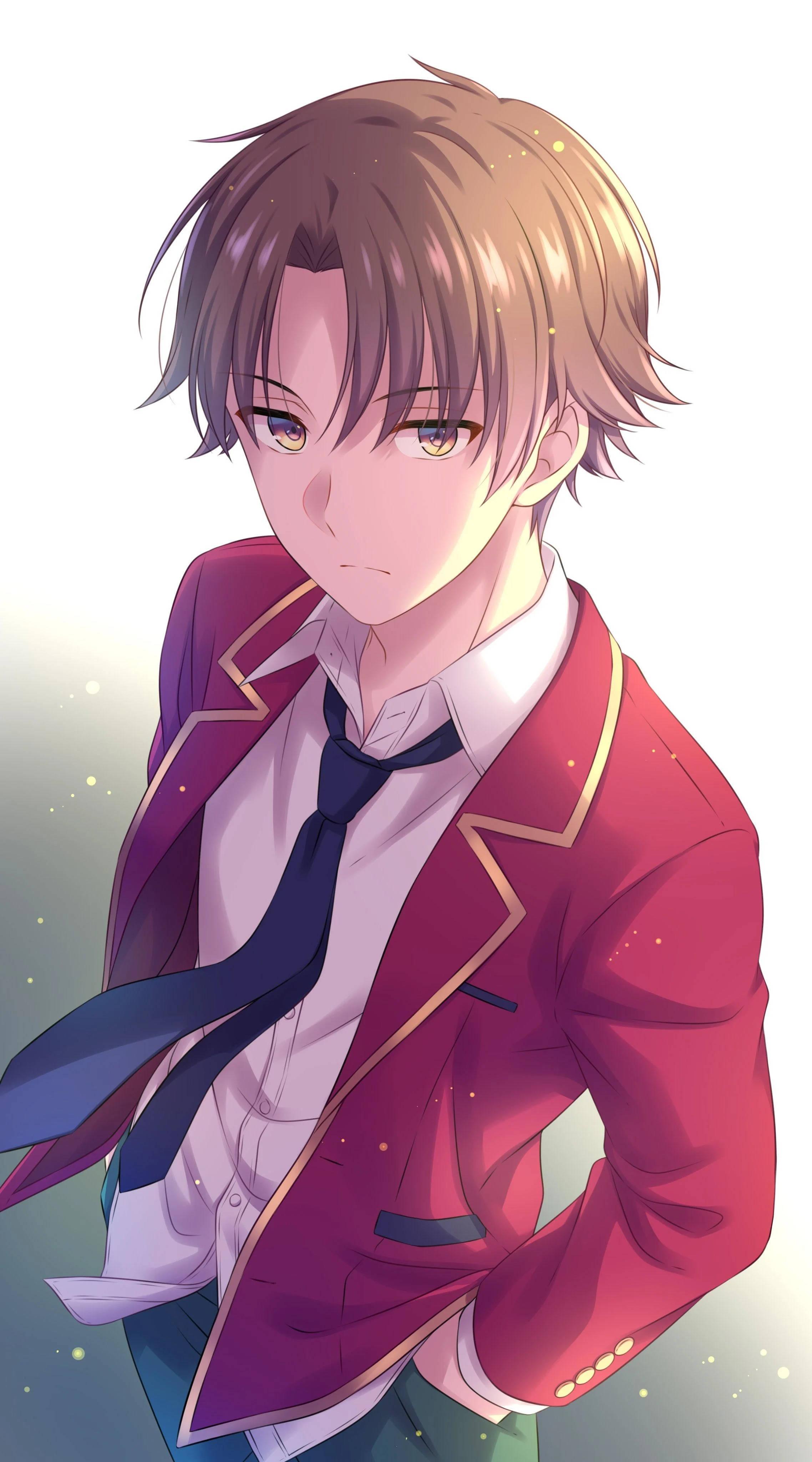 Kiyotaka Ayanokoji in Cool Pose — 2276x4096 wallpaper