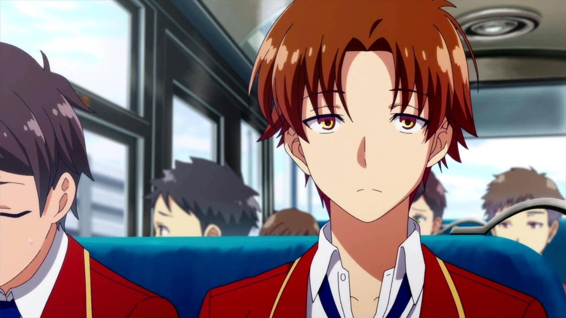 Kiyotaka Ayanokoji In School Bus — 1920x1080 wallpaper