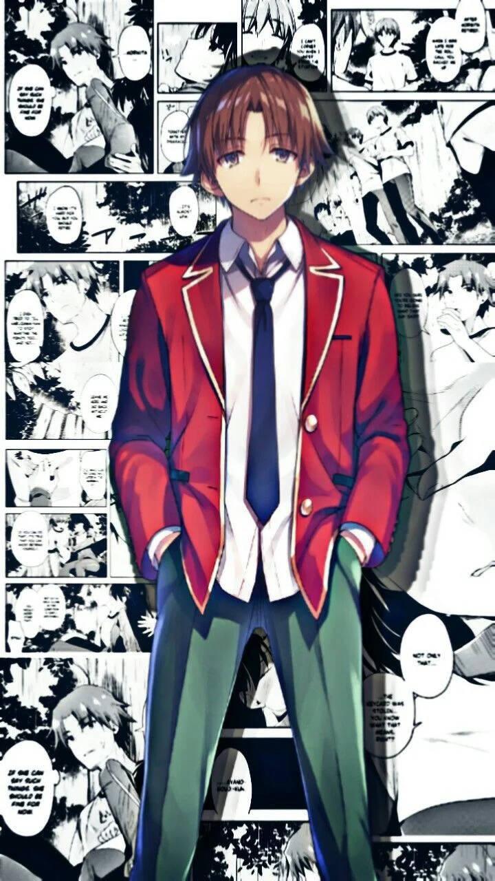Kiyotaka Ayanokoji Manga Strip — 720x1280 wallpaper