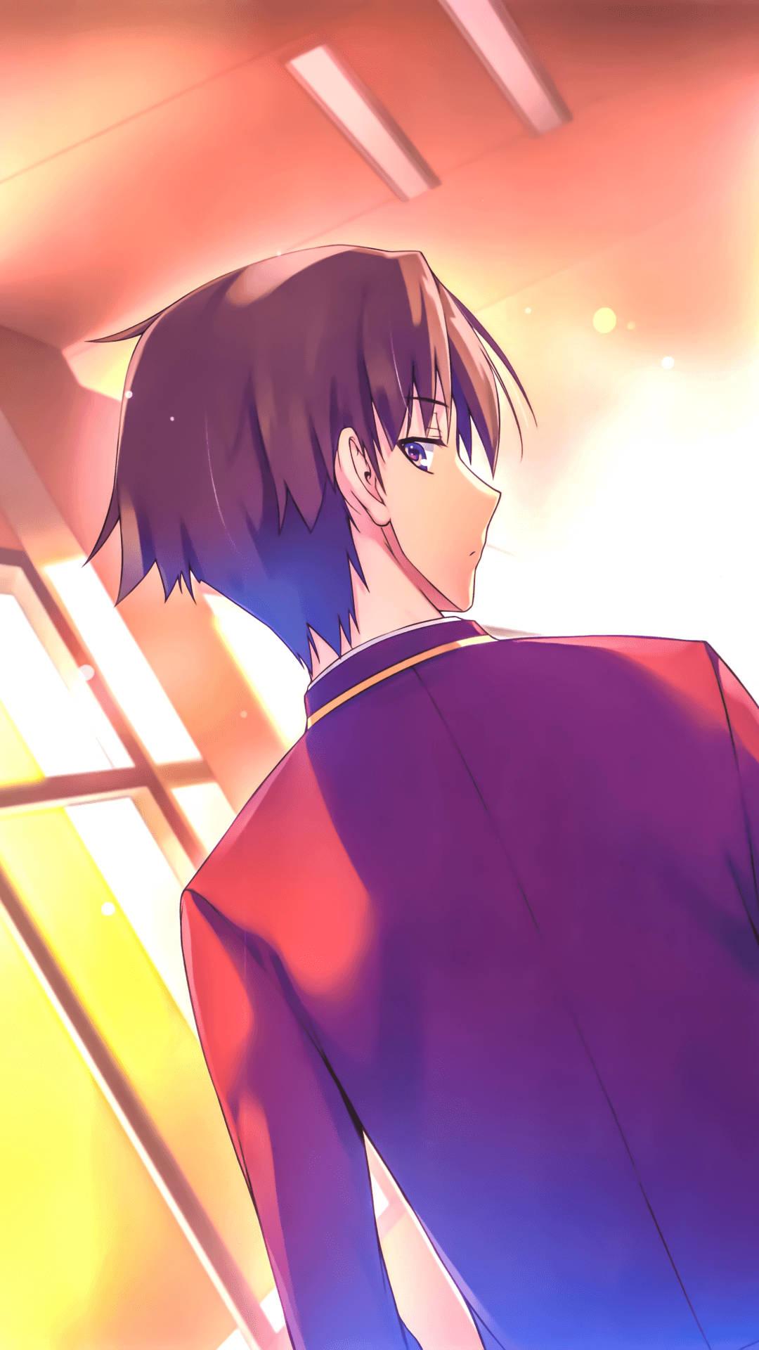 Kiyotaka Ayanokoji Turn Away Pose — 1080x1920 wallpaper