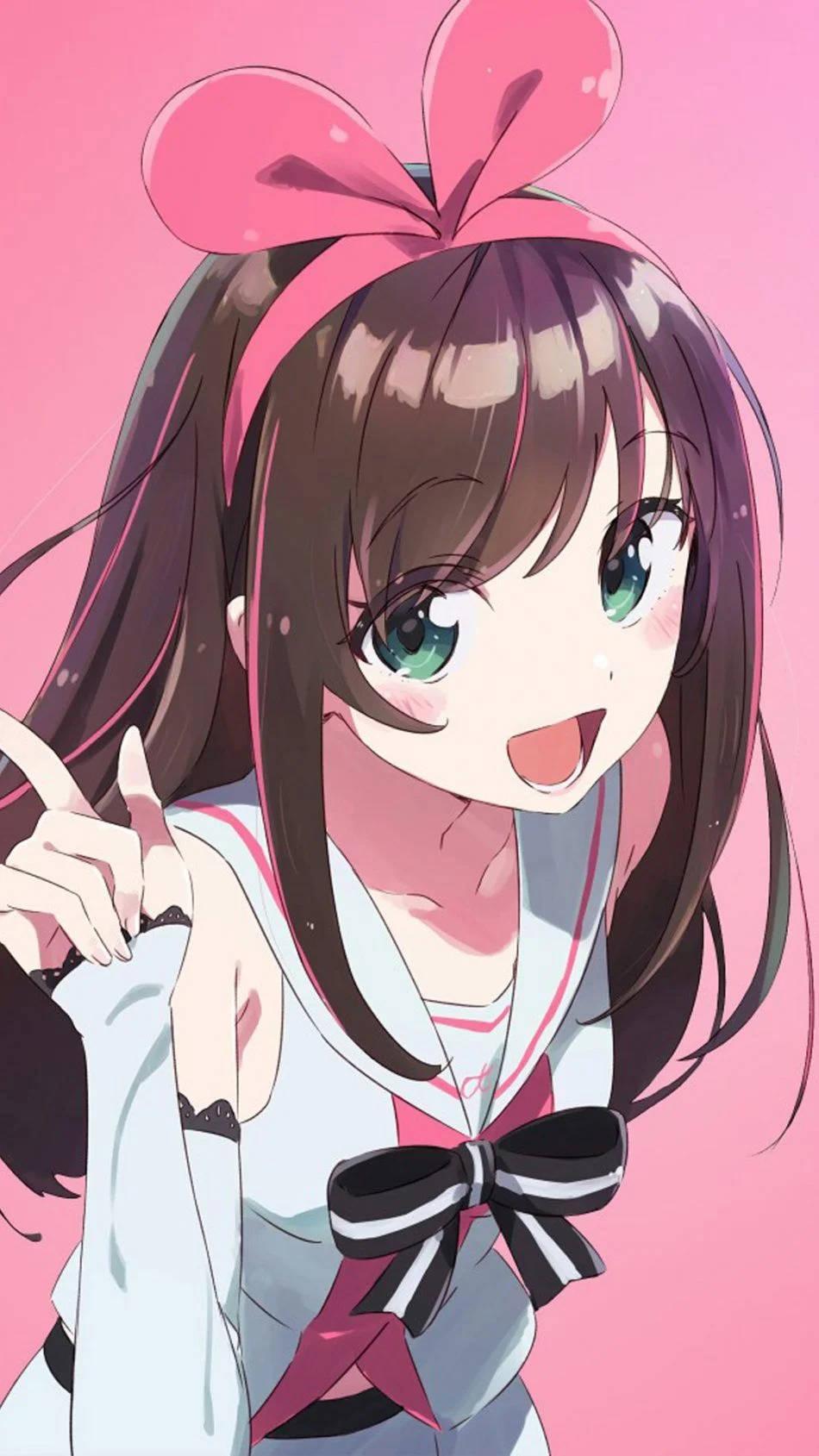 Kizuna AI 4K Anime Phone