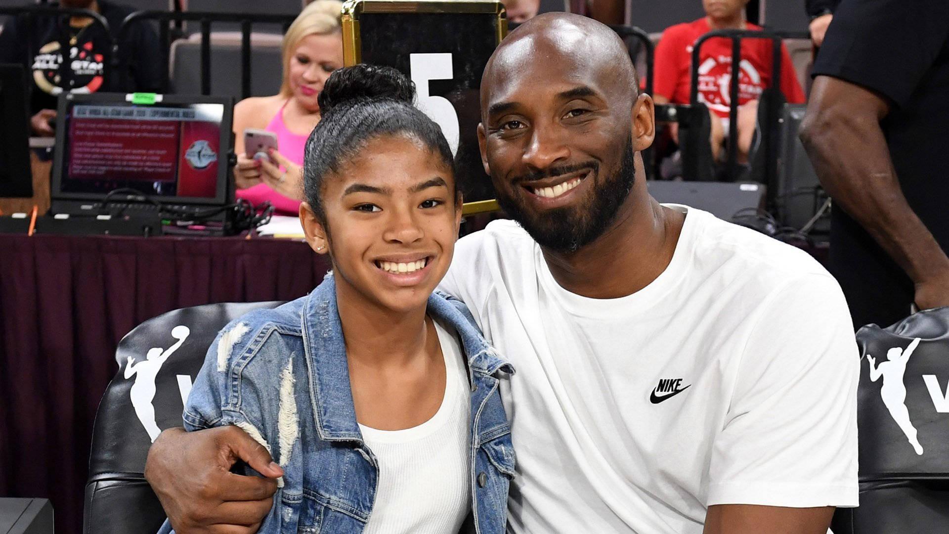 Kobe Bryant takes a moment to share love and laugh with daughter Gianna. — 1920x1080 wallpaper