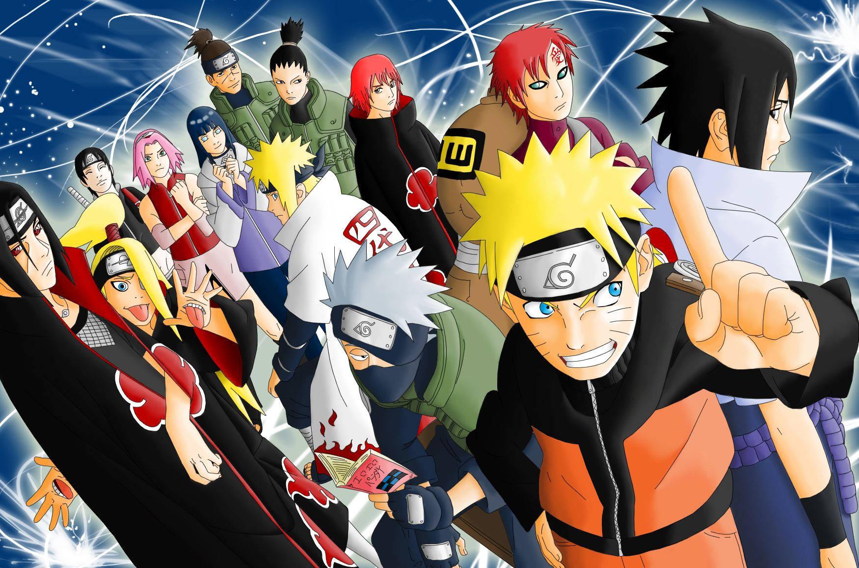 Konohagakure's Greatest Shinobi in Naruto Shippuden — 1750x1158 wallpaper