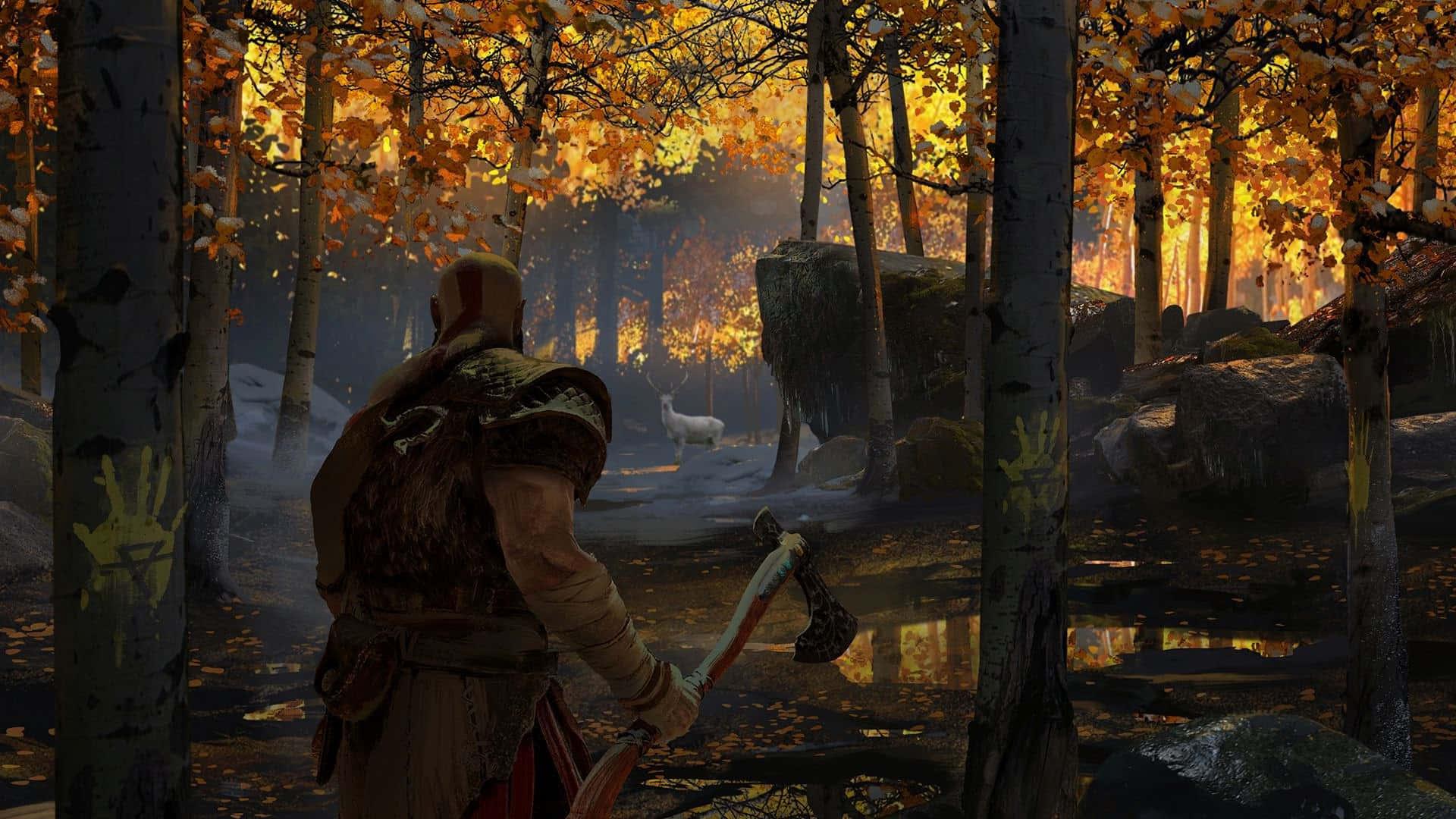 Kratos and Atreus in Epic Norse Adventure — 1920x1080 wallpaper