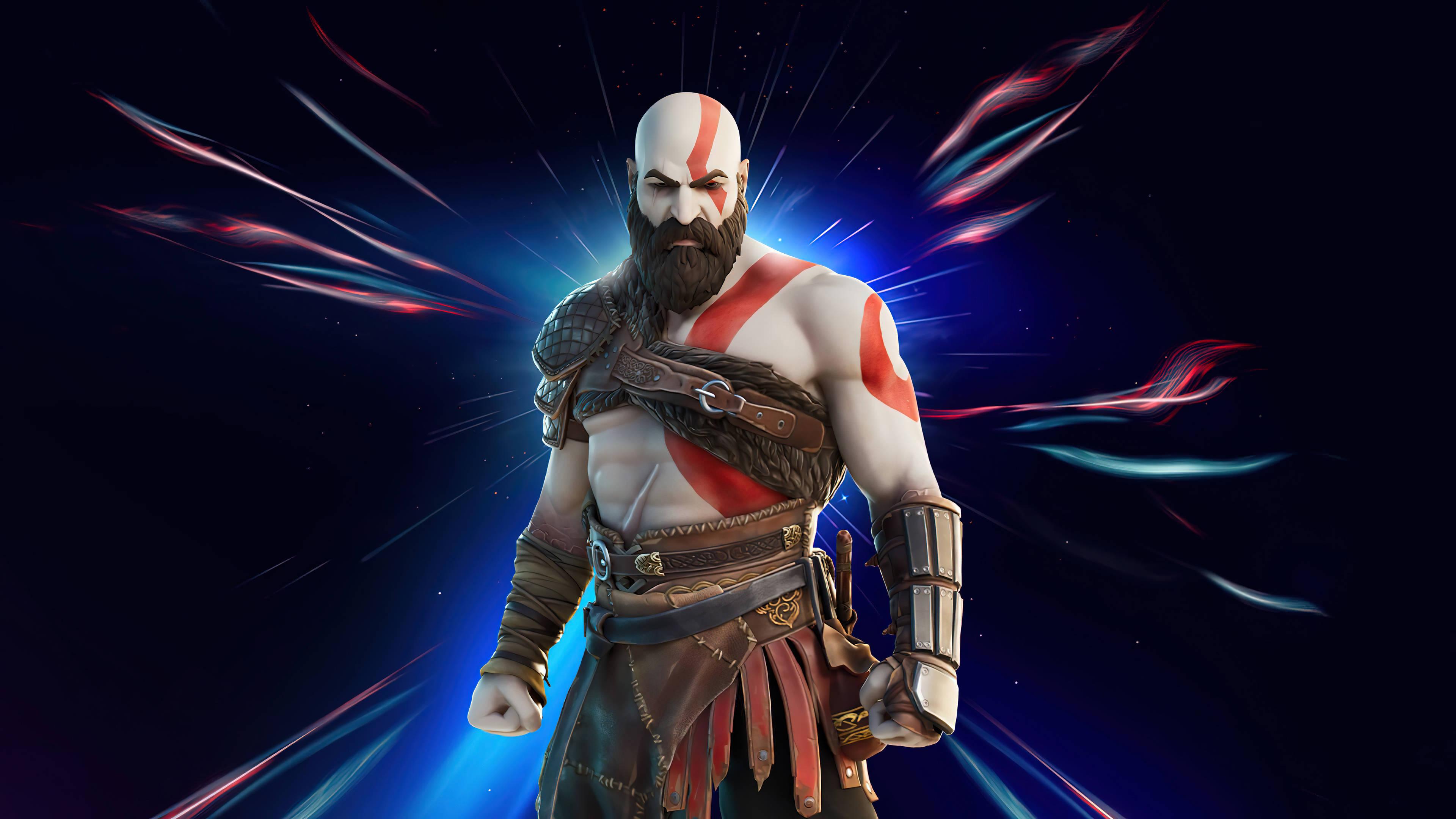 Kratos Fortnite Skins — 3840x2160 wallpaper
