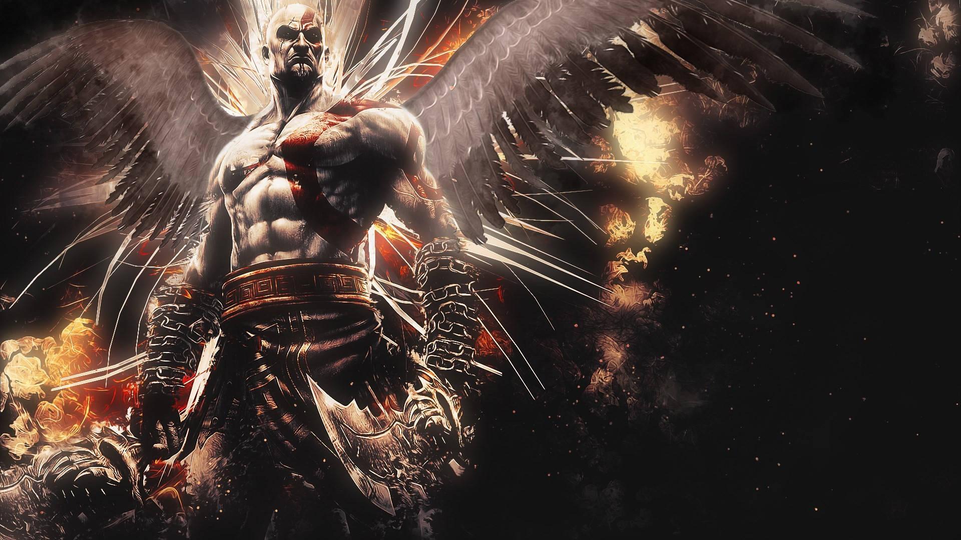 Kratos, the legendary God of War. — 1920x1080 wallpaper