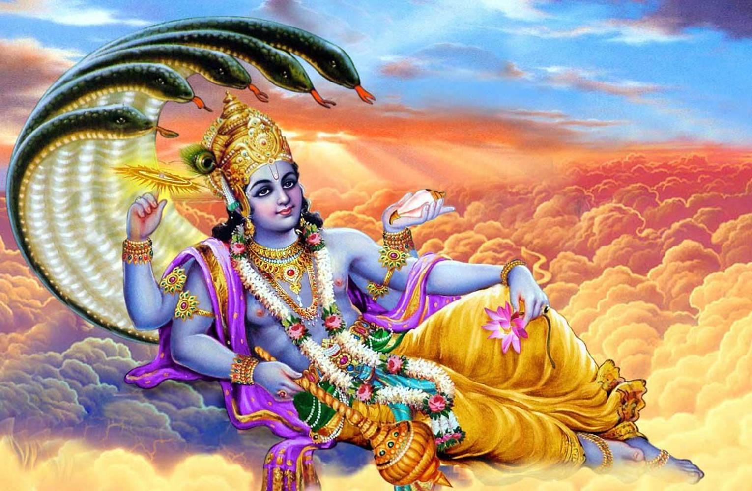 Krishna Arjun Hindu God Of Protection — 1530x1000 wallpaper