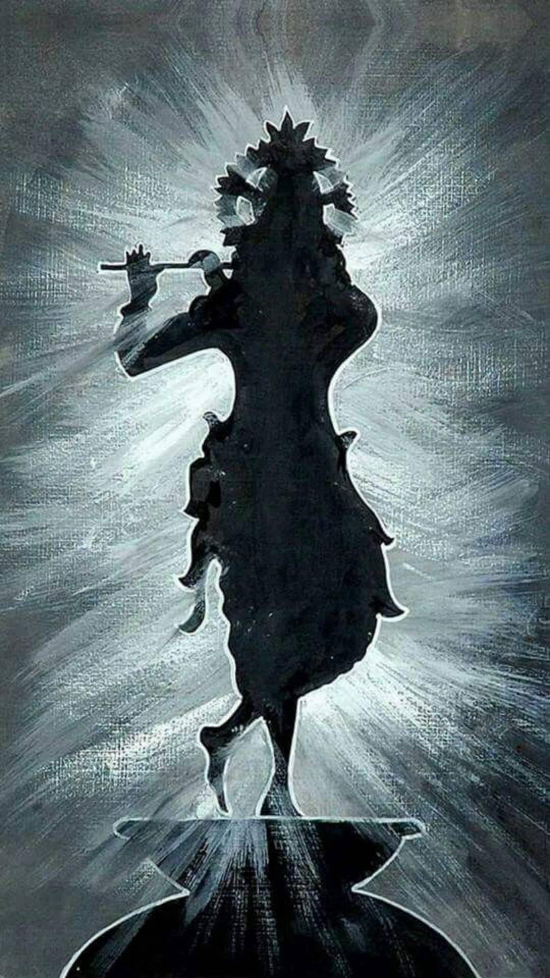 Krishna HD Black Abstract