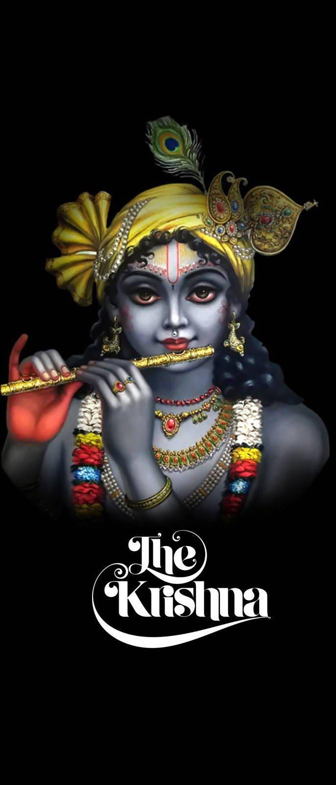 Krishna Iphone White Name