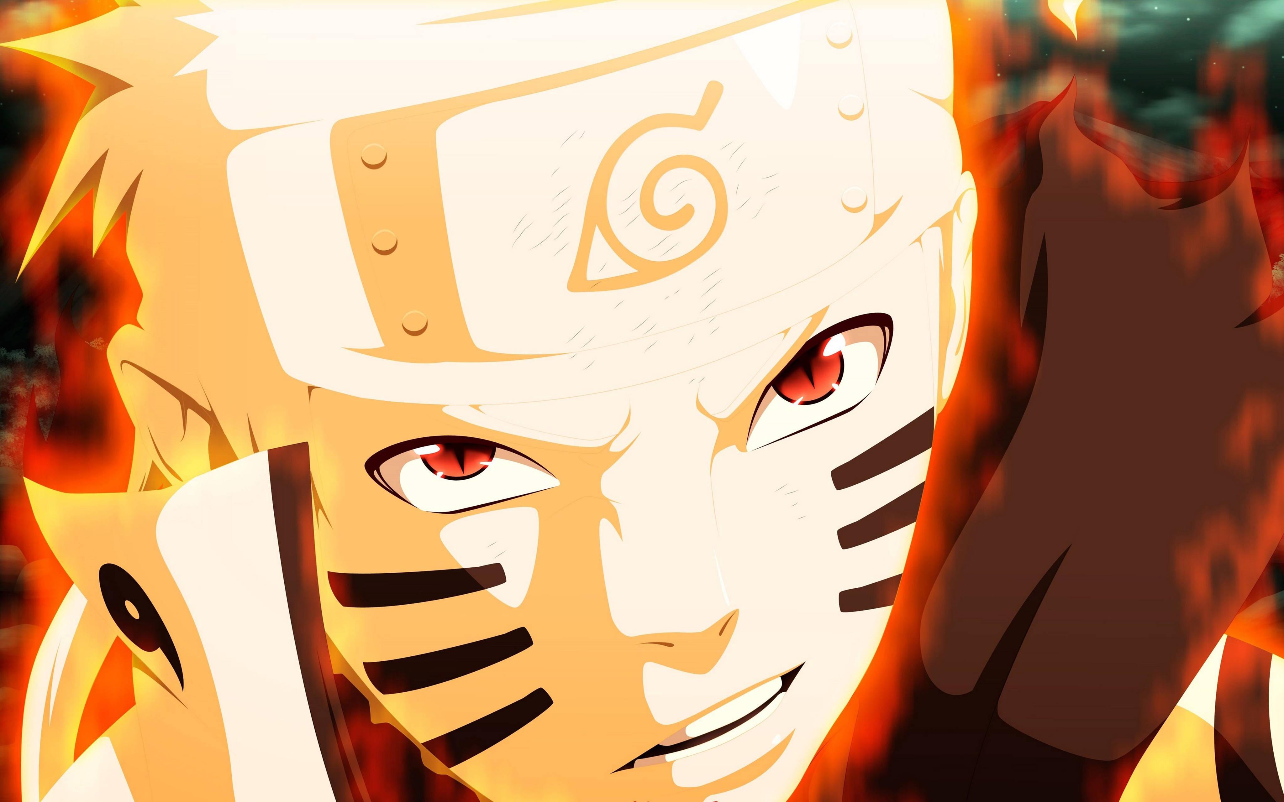 Kurama Naruto 4K Face