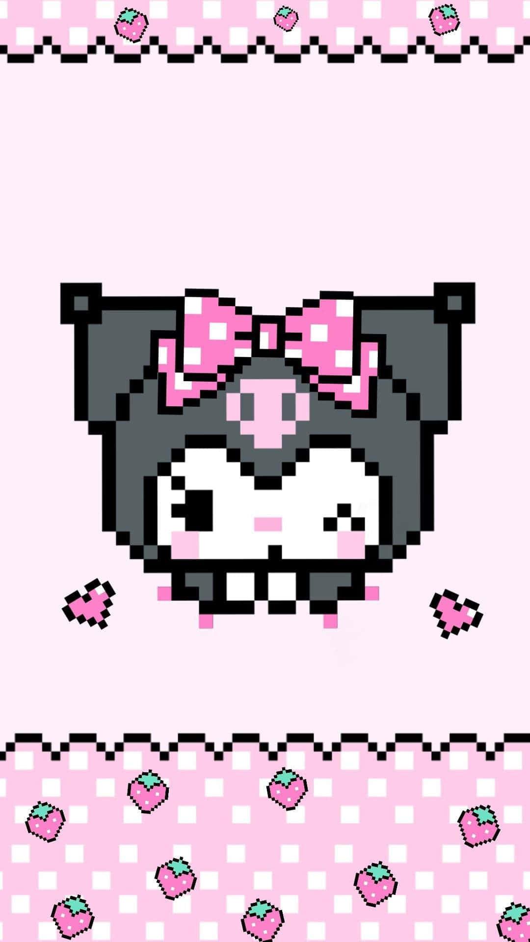 Kuromi iPhone 8 Bit — 1080x1920 wallpaper
