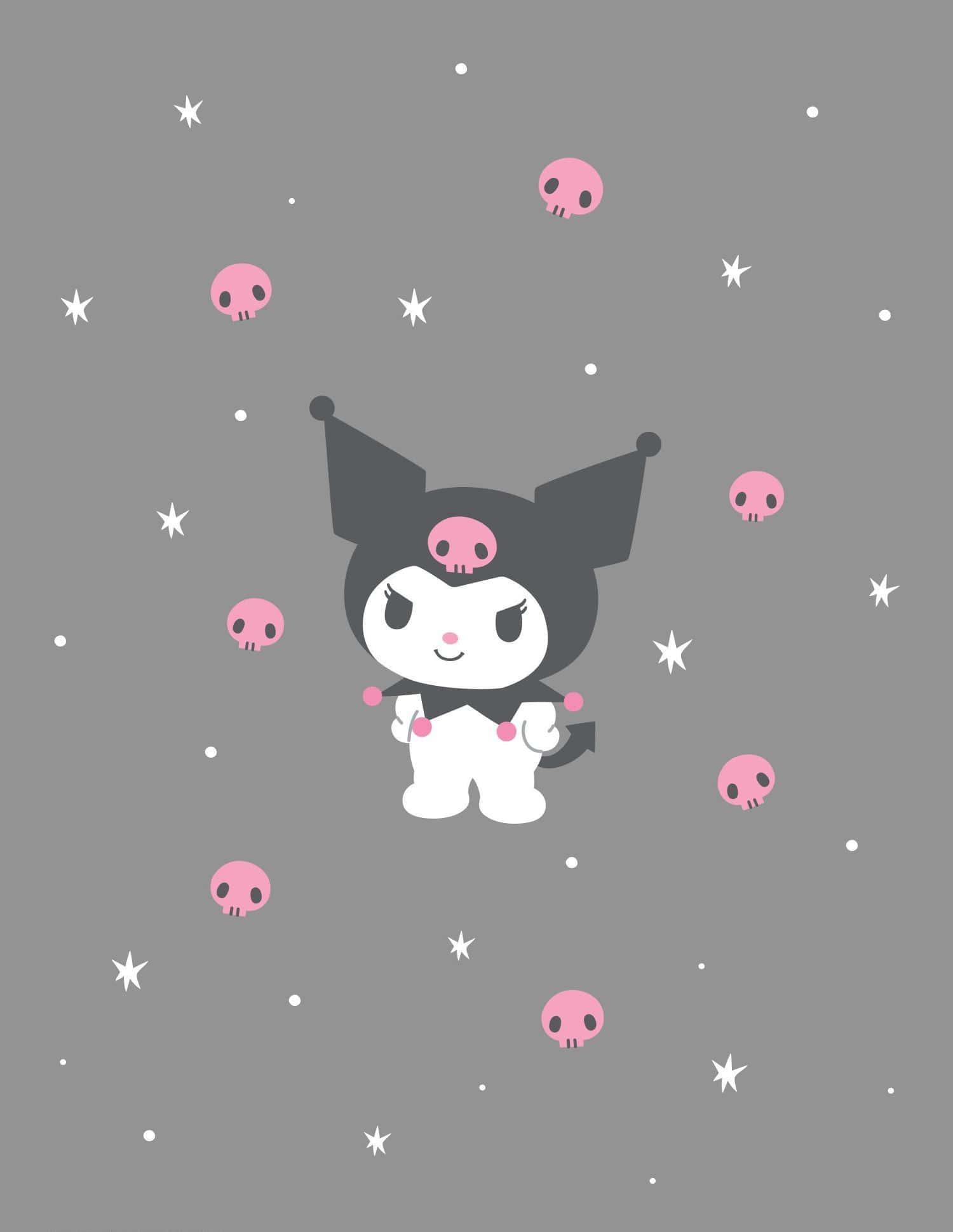 Kuromi Iphone Skulls Stars — 1500x1940 wallpaper