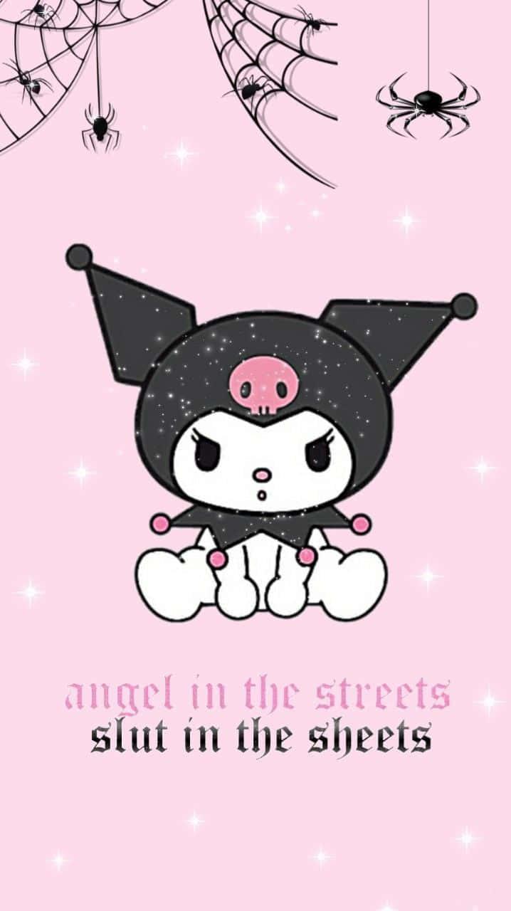 Kuromi Iphone Streets Spiders — 718x1280 wallpaper