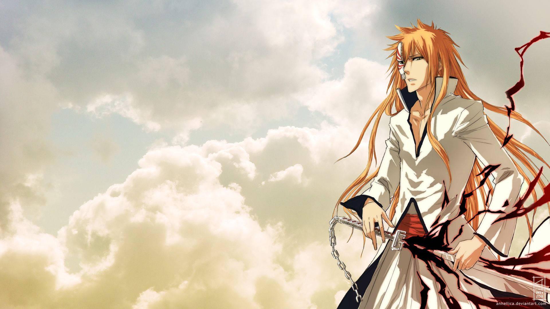 Kurosaki Ichigo Transforms Into a Hollow — 1920x1080 wallpaper