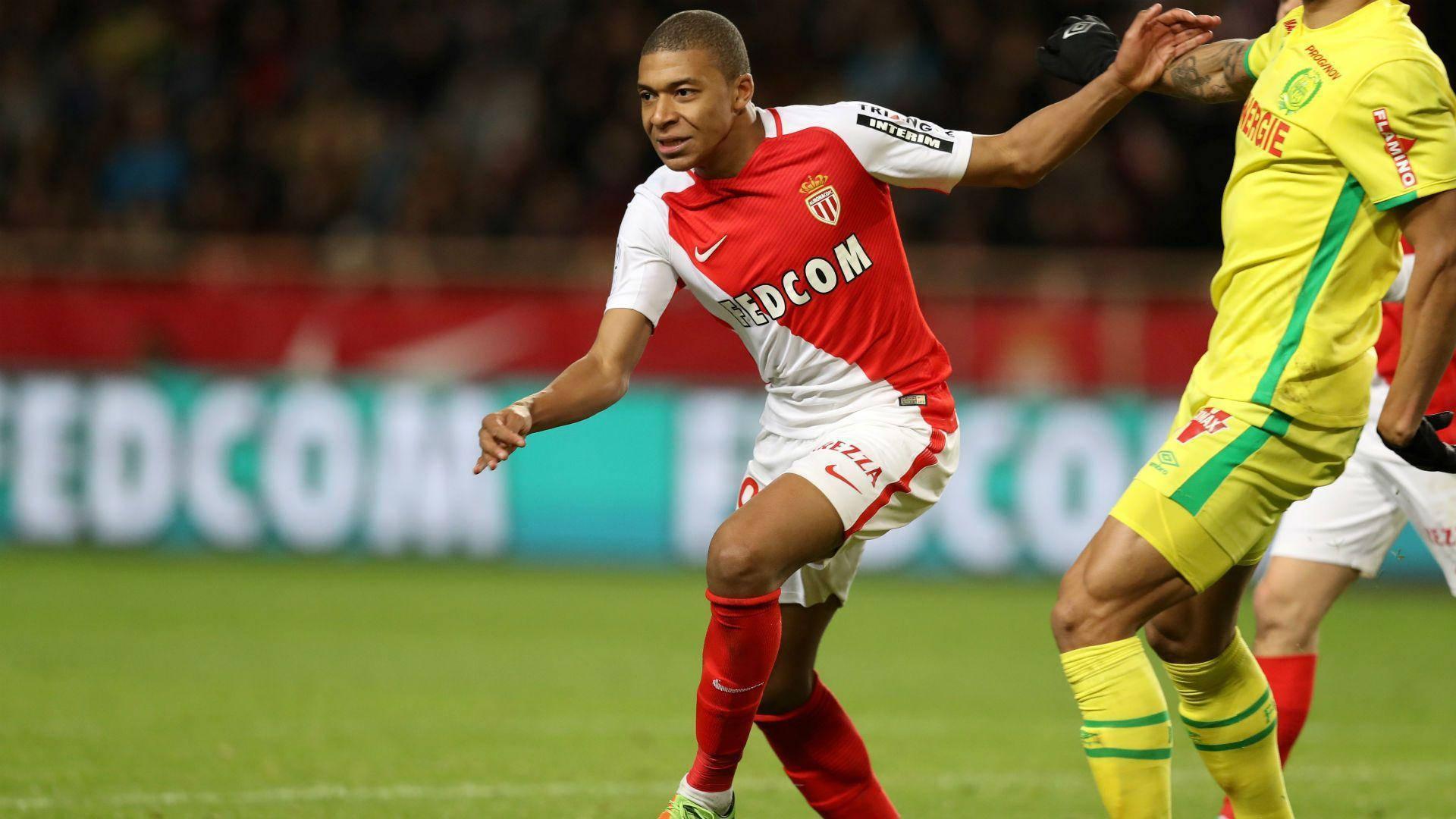 Kylian Mbappe Doing Weird Pose — 1920x1080 wallpaper