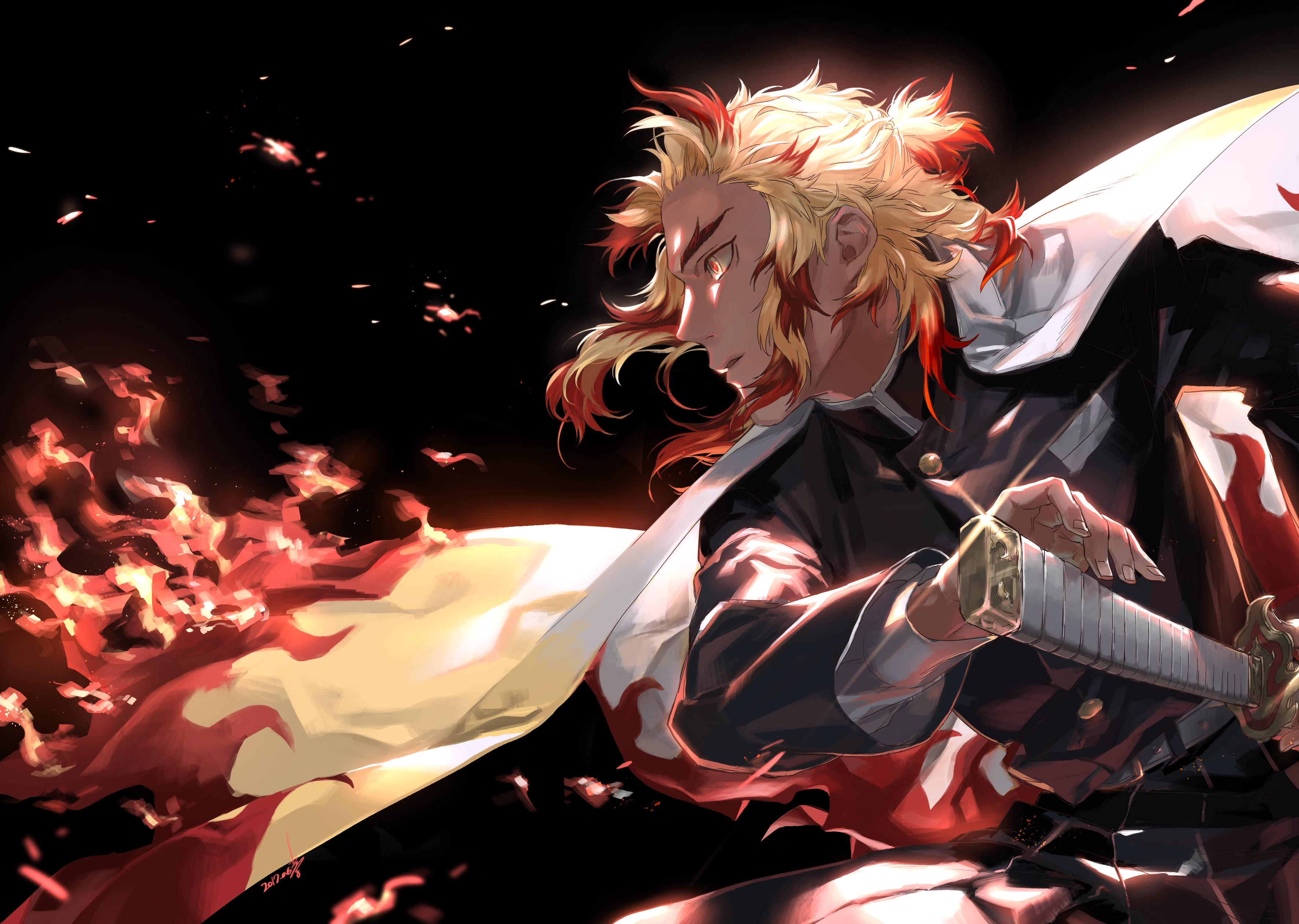 Kyojuro Rengoku Good PFP — 3543x2521 wallpaper