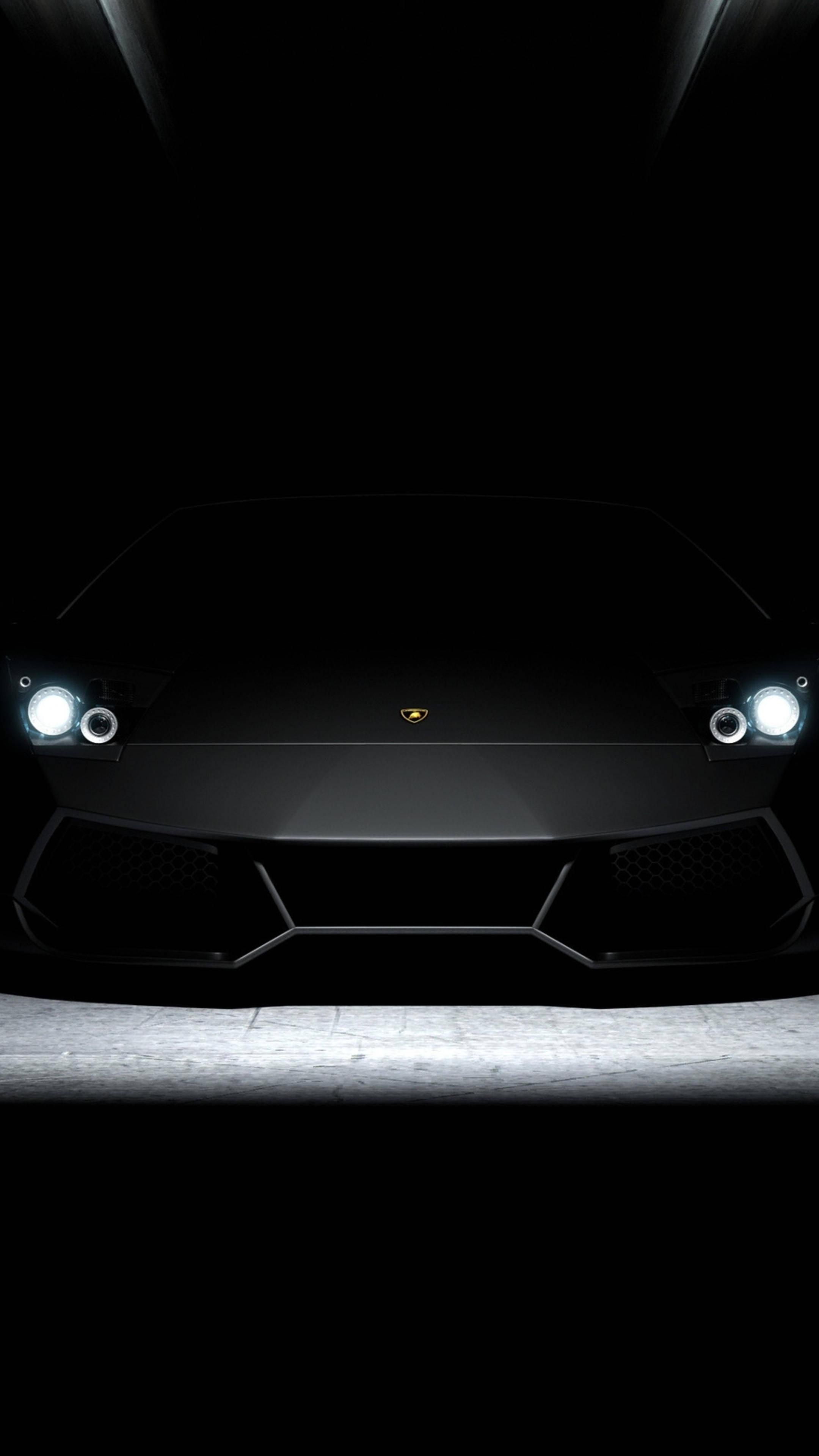 Lamborghini 4K Ultra HD Dark Phone — 2160x3840 wallpaper