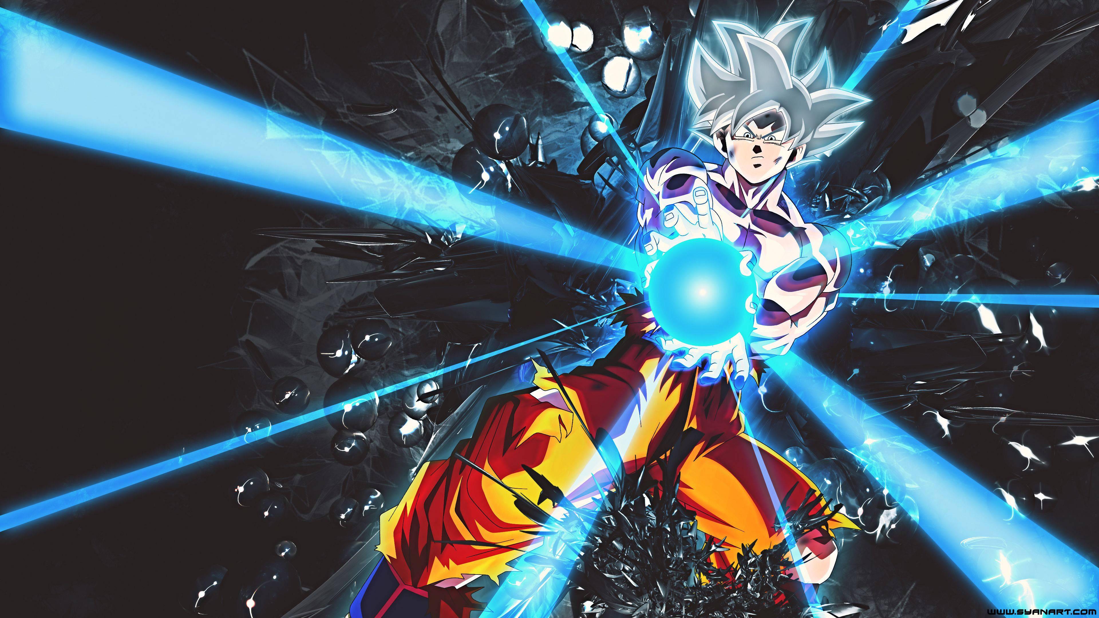 Landscape Goku Ultra Instinct — 3840x2160 wallpaper