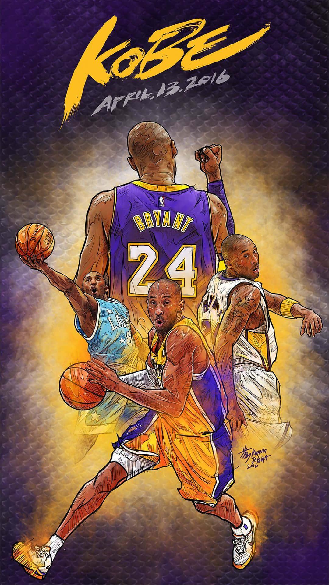 Legendary NBA Star, Kobe Bryant — 1080x1920 wallpaper