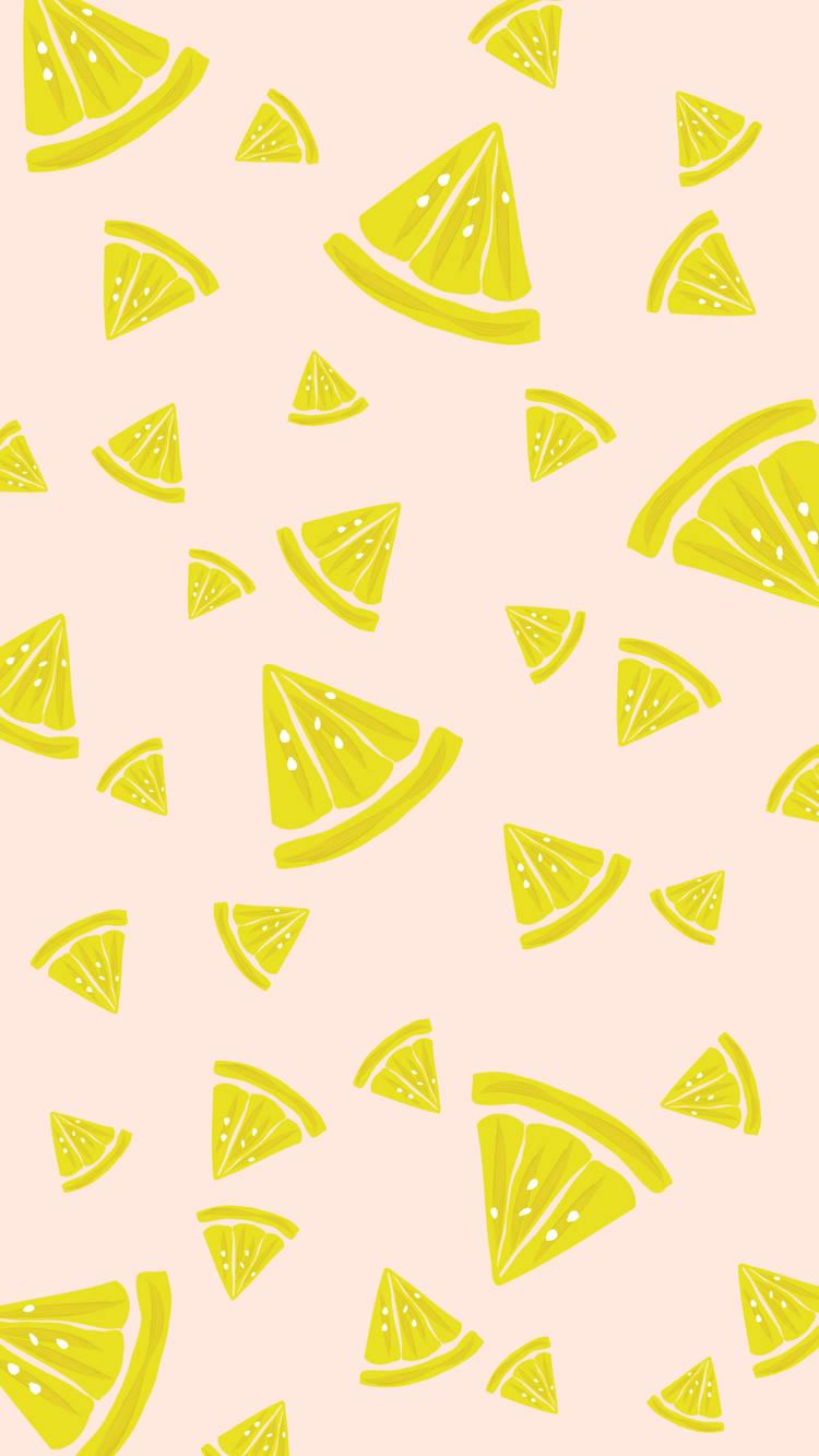 Lemon Slices Pretty Phone — 750x1333 wallpaper