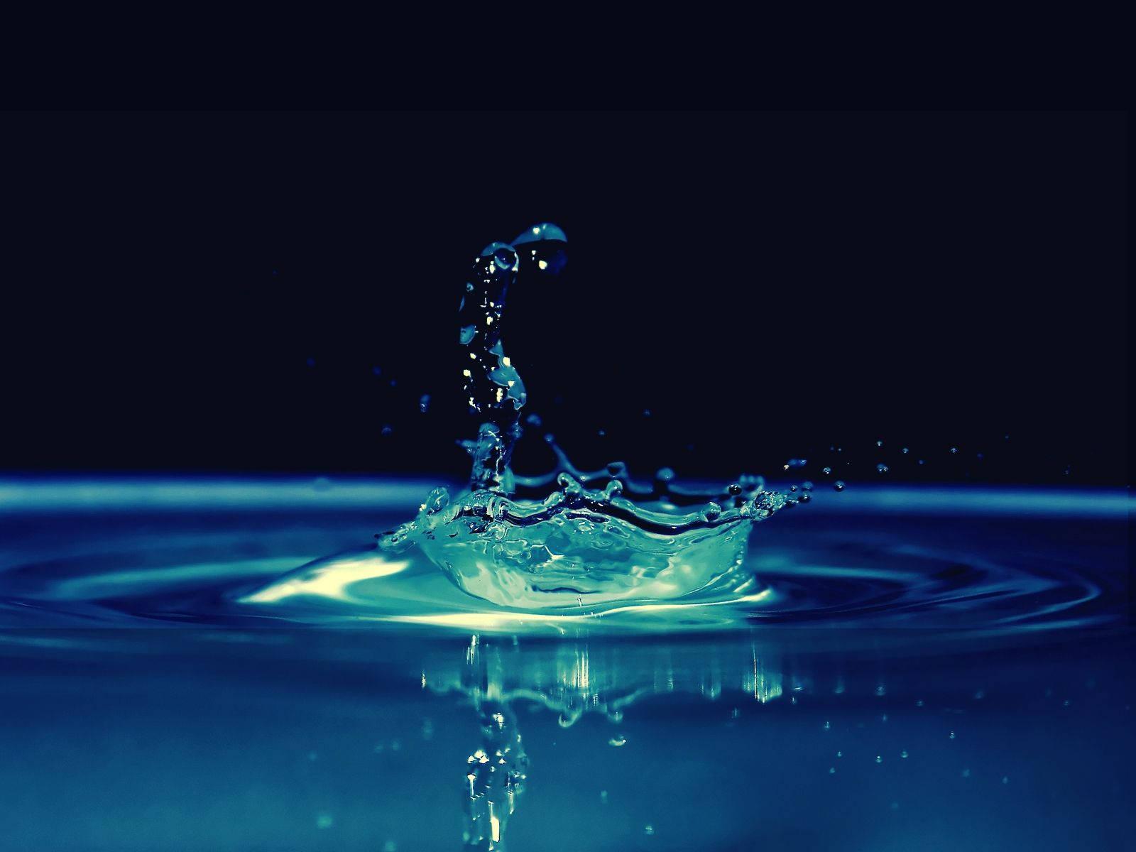Let life flow, one drop at a time — 1600x1200 wallpaper