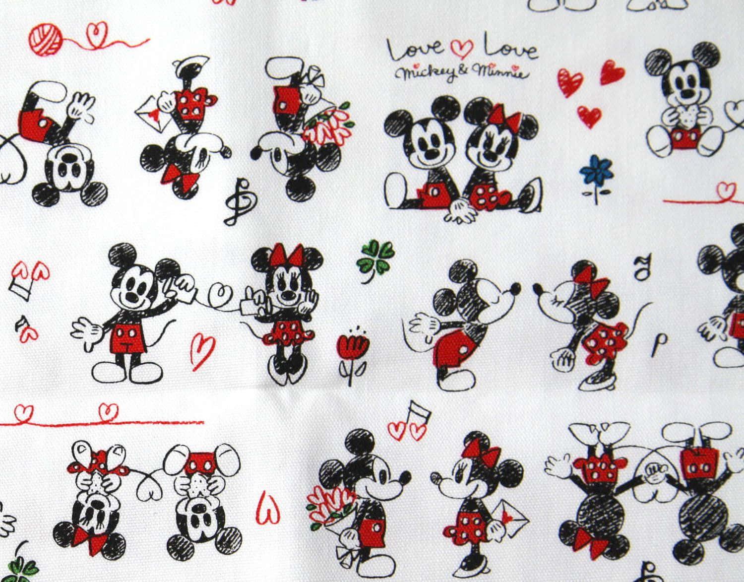 Let the adventures Begin with Mickey Mouse — 1500x1173 wallpaper