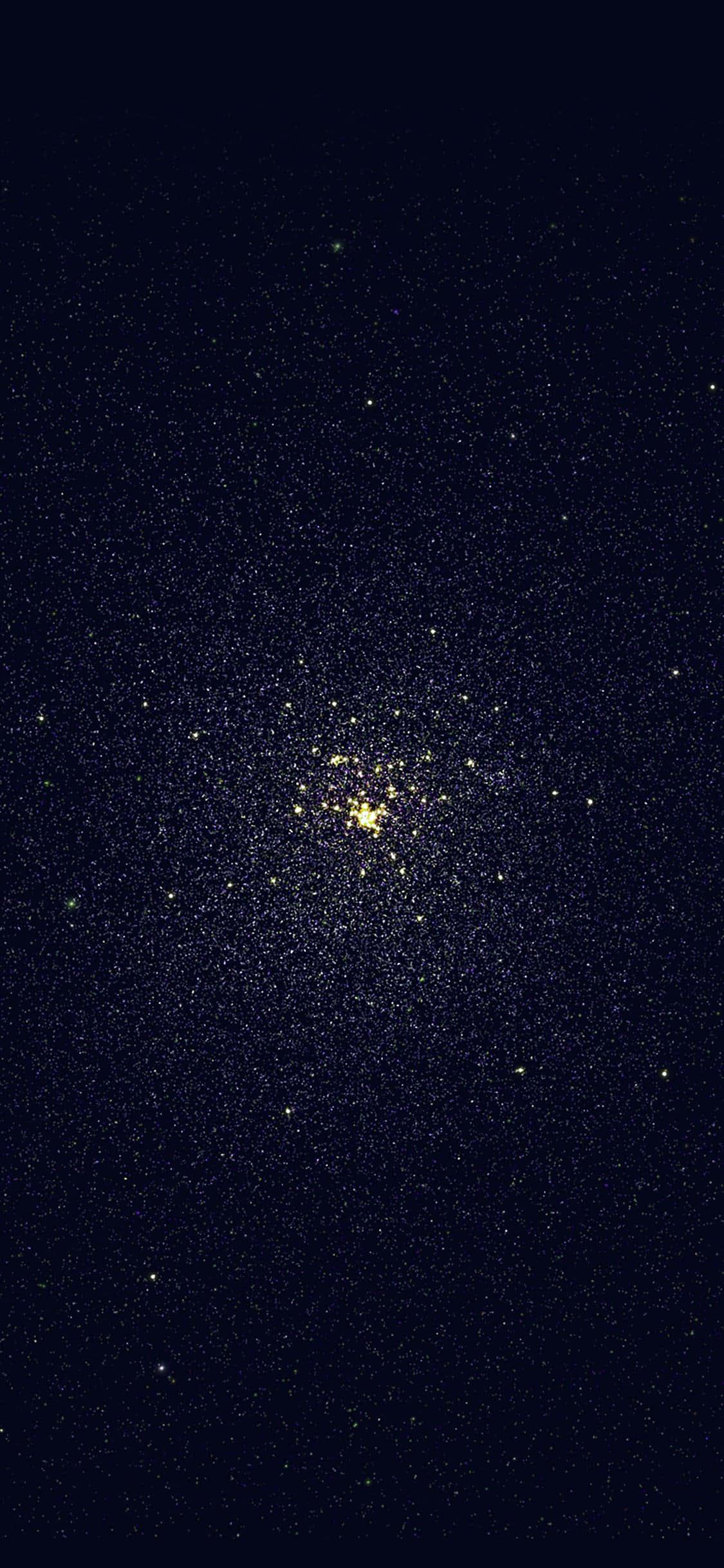 Let the light of the universe shine — 1125x2436 wallpaper