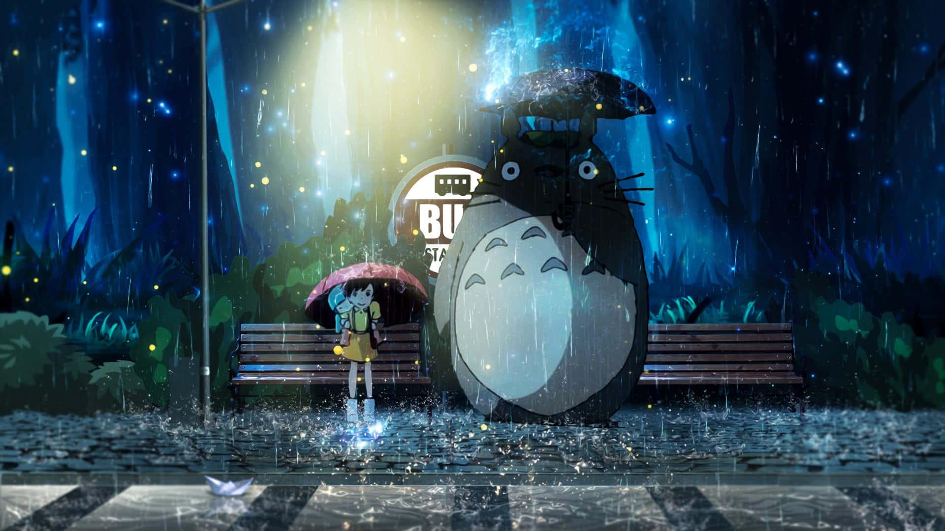 Let's Follow The Magic of Totoro — 1920x1080 wallpaper