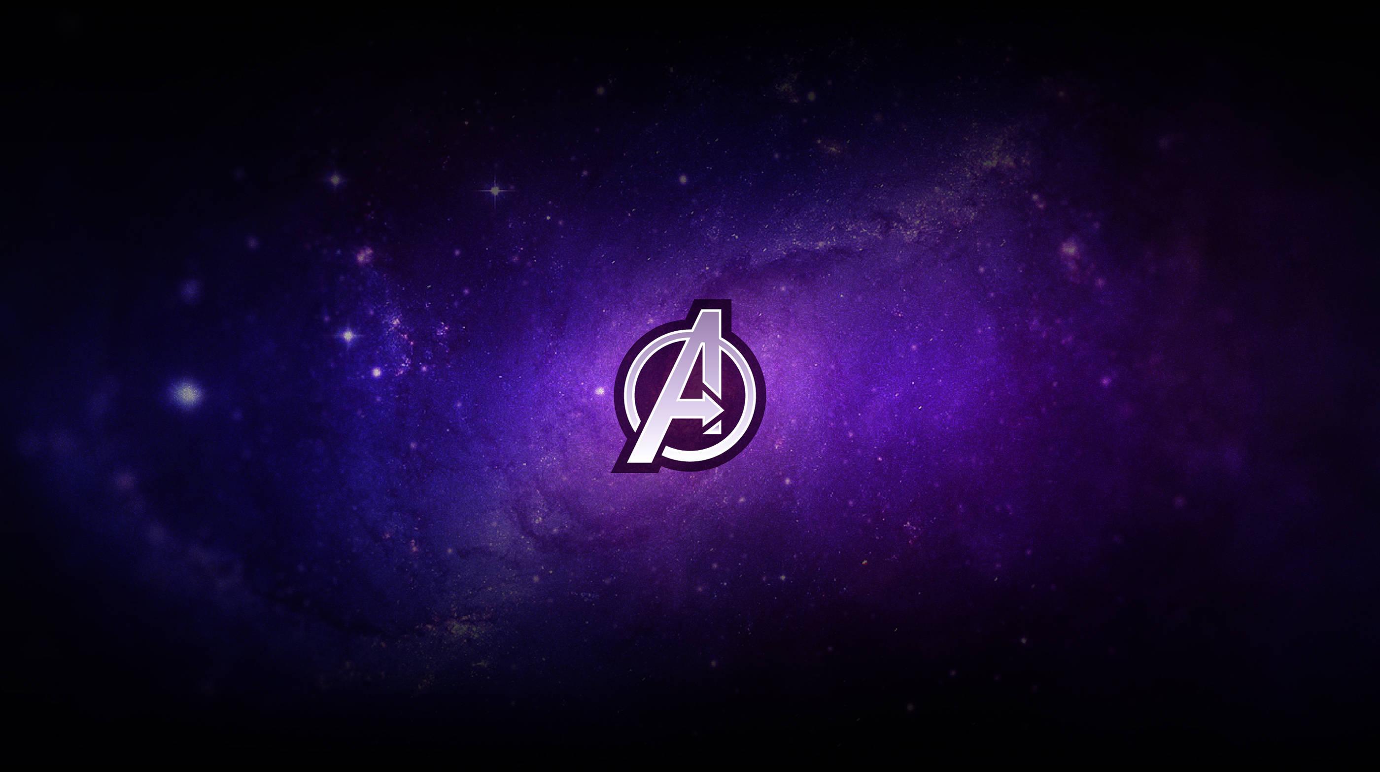 Letter A Logo In Outer Space — 2800x1566 wallpaper