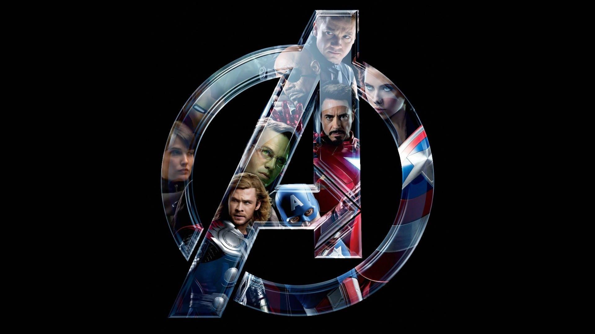 Letter A Marvel Avengers Logo — 1920x1080 wallpaper