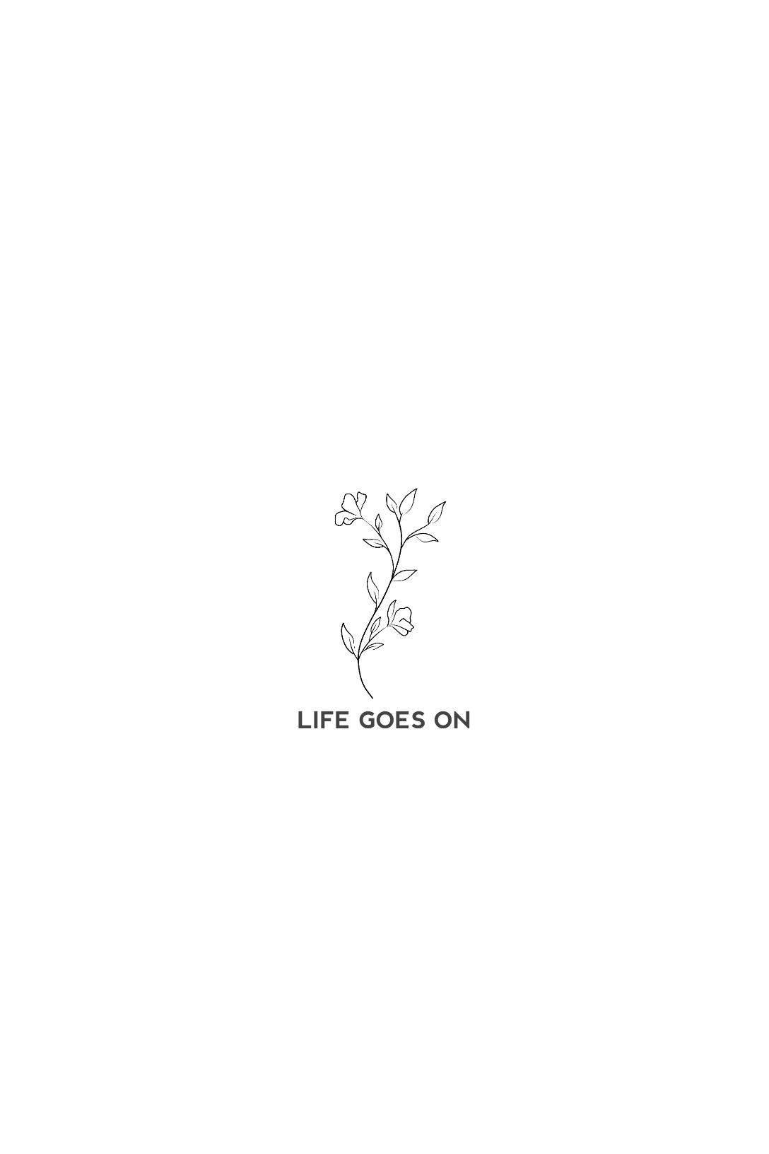 Life Goes On Motivational Mobile — 1088x1632 wallpaper