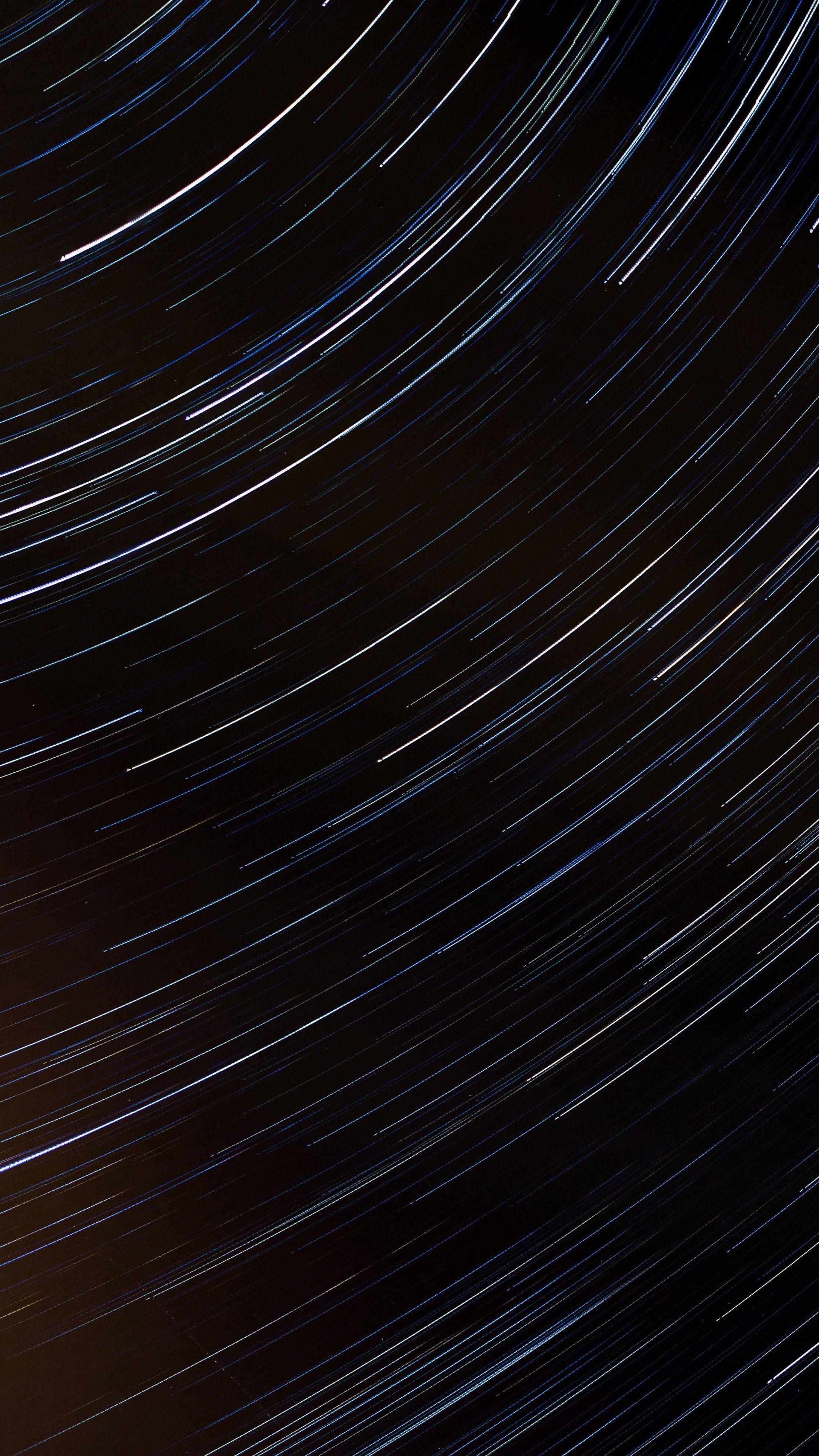 Light Flares 4K Ultra HD Dark Phone — 2160x3840 wallpaper