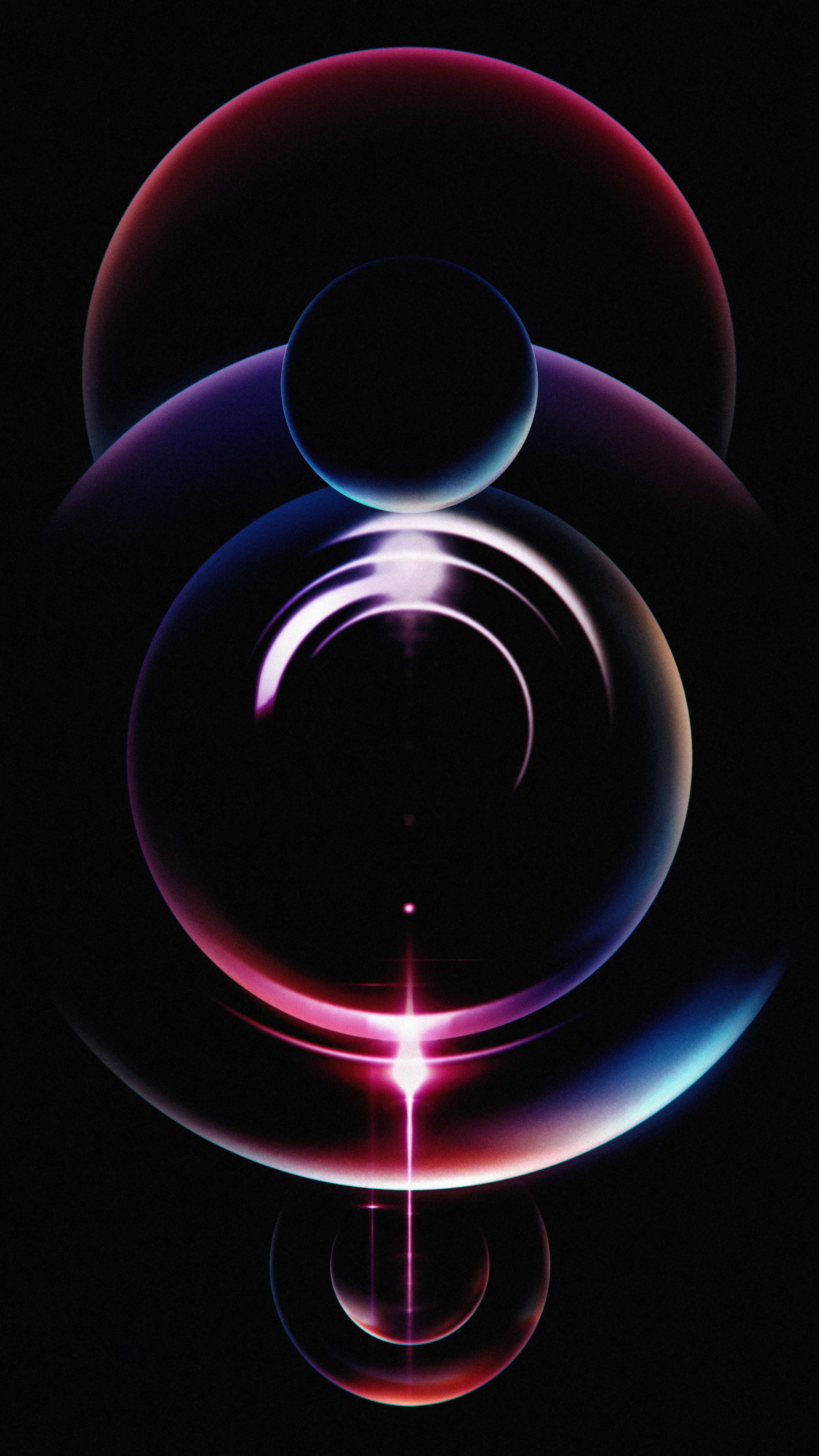 Light Glare Spots 8K Phone — 3240x5760 wallpaper