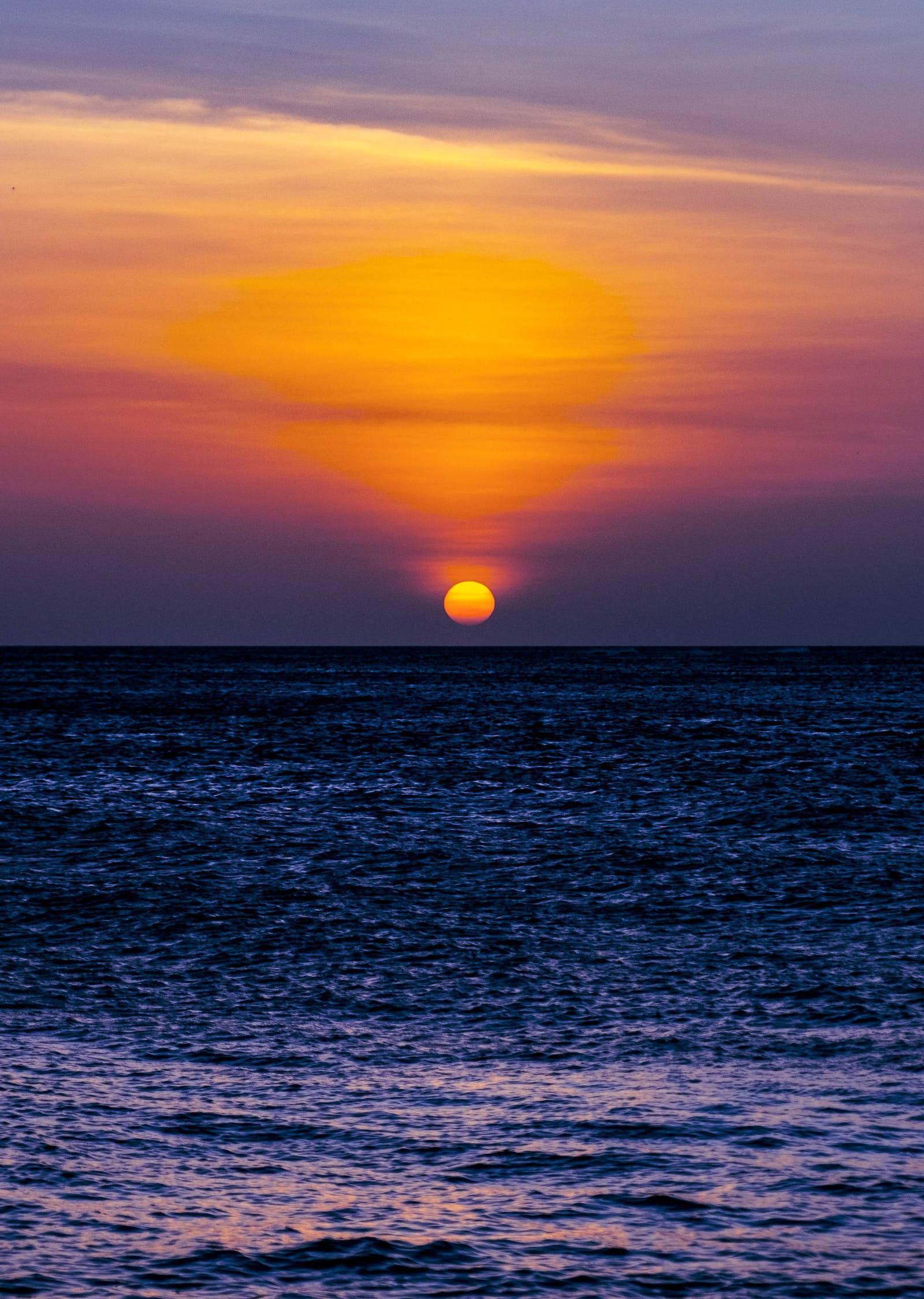 Light Purple Aesthetic Sunset — 1600x2249 wallpaper