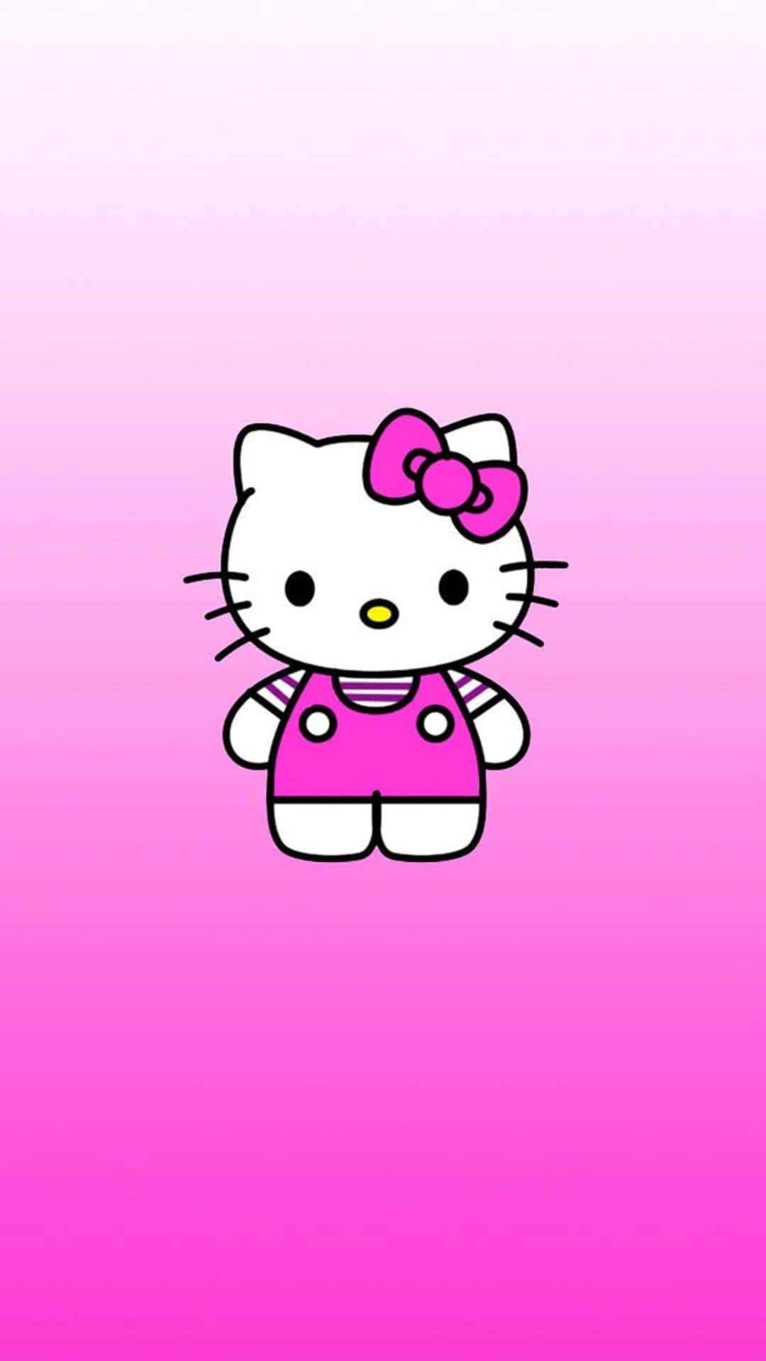 Light Purple Cute Pink Hello Kitty — 1080x1920 wallpaper