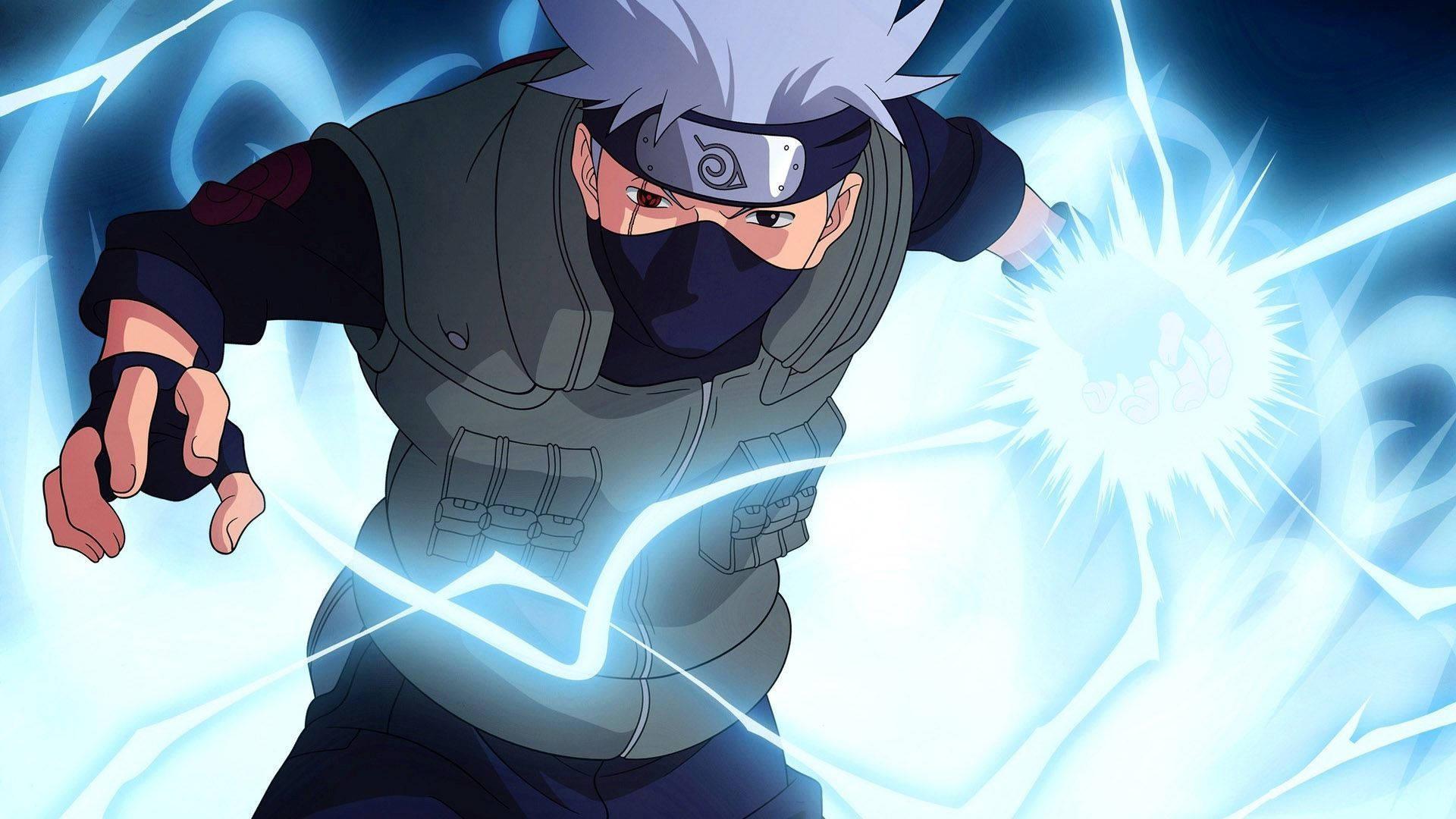 "Lightning fan art of Hatake Kakashi"