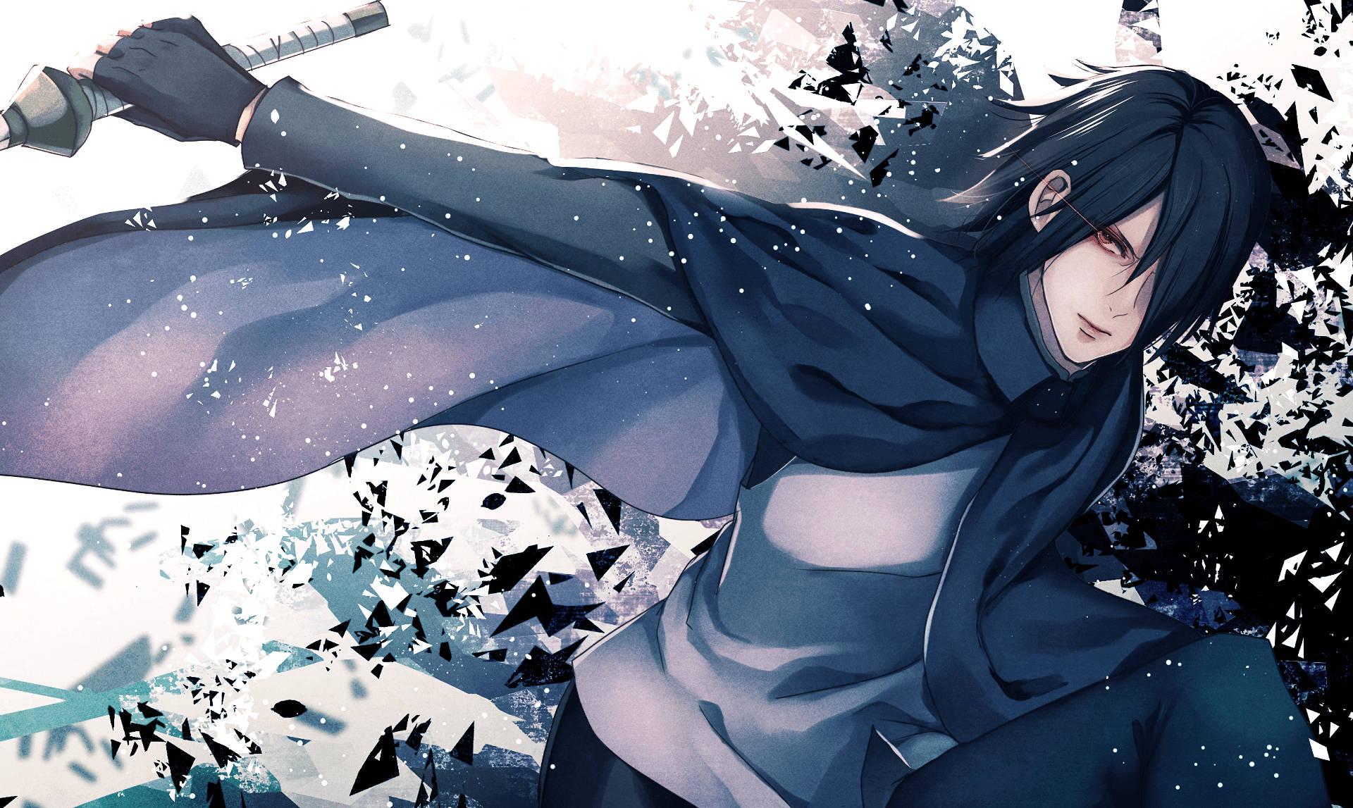 Lightning Flicker Cloak Sasuke Uchiha - Unleashing the Power of the Sharingan — 1920x1147 wallpaper