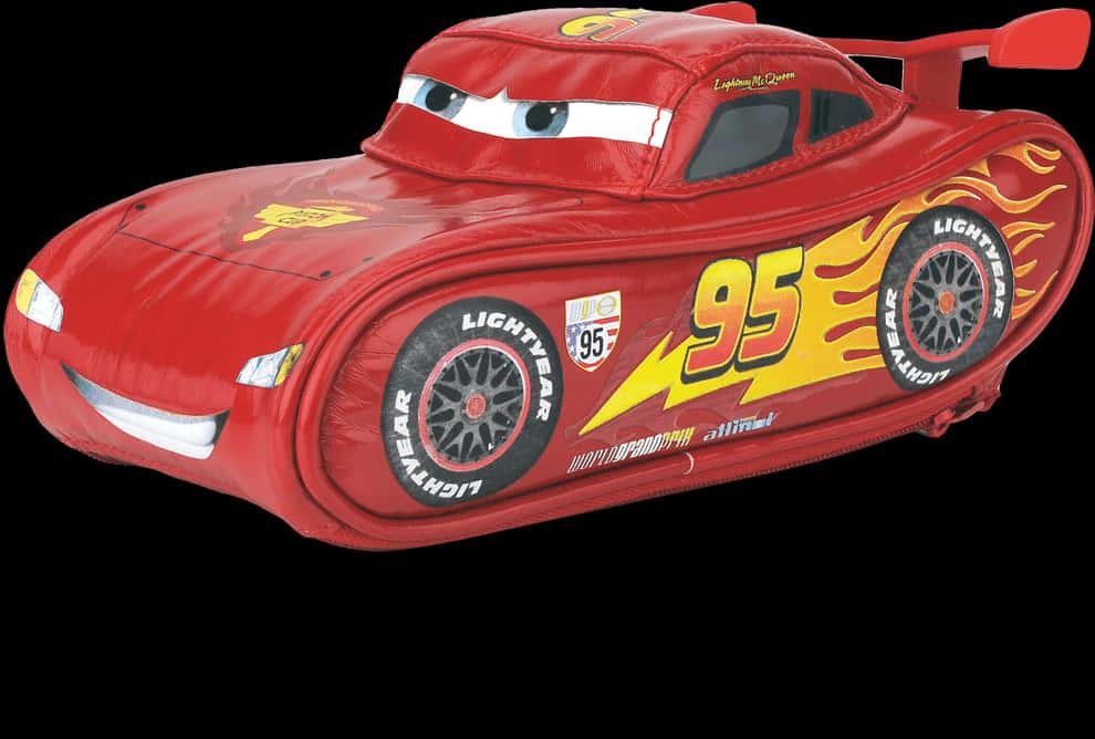 Lightning Mc Queen Racing Pose — 990x668 wallpaper