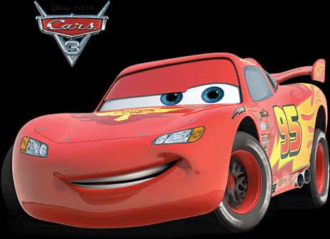 Lightning Mc Queen Smiling Cars Movie — 465x337 wallpaper