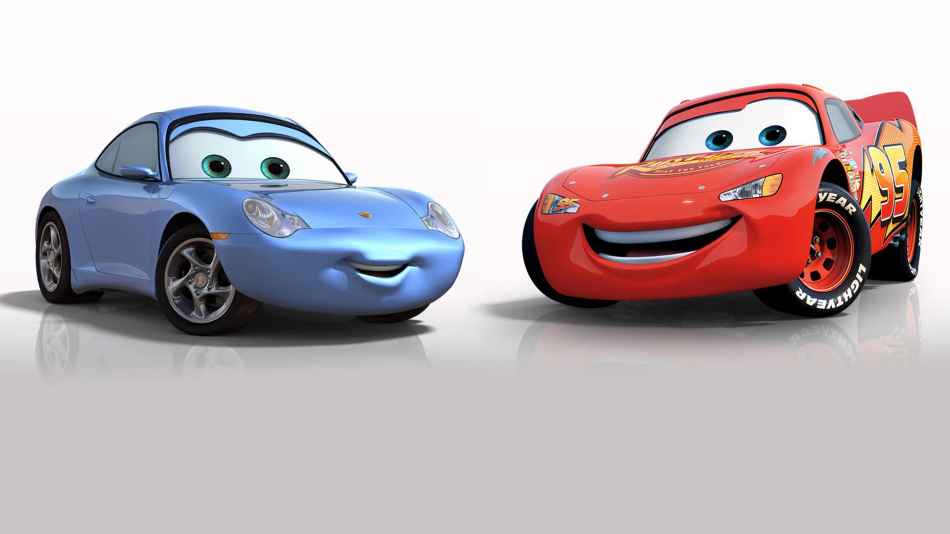 Lightning McQueen And Sally Carrera — 1920x1080 wallpaper