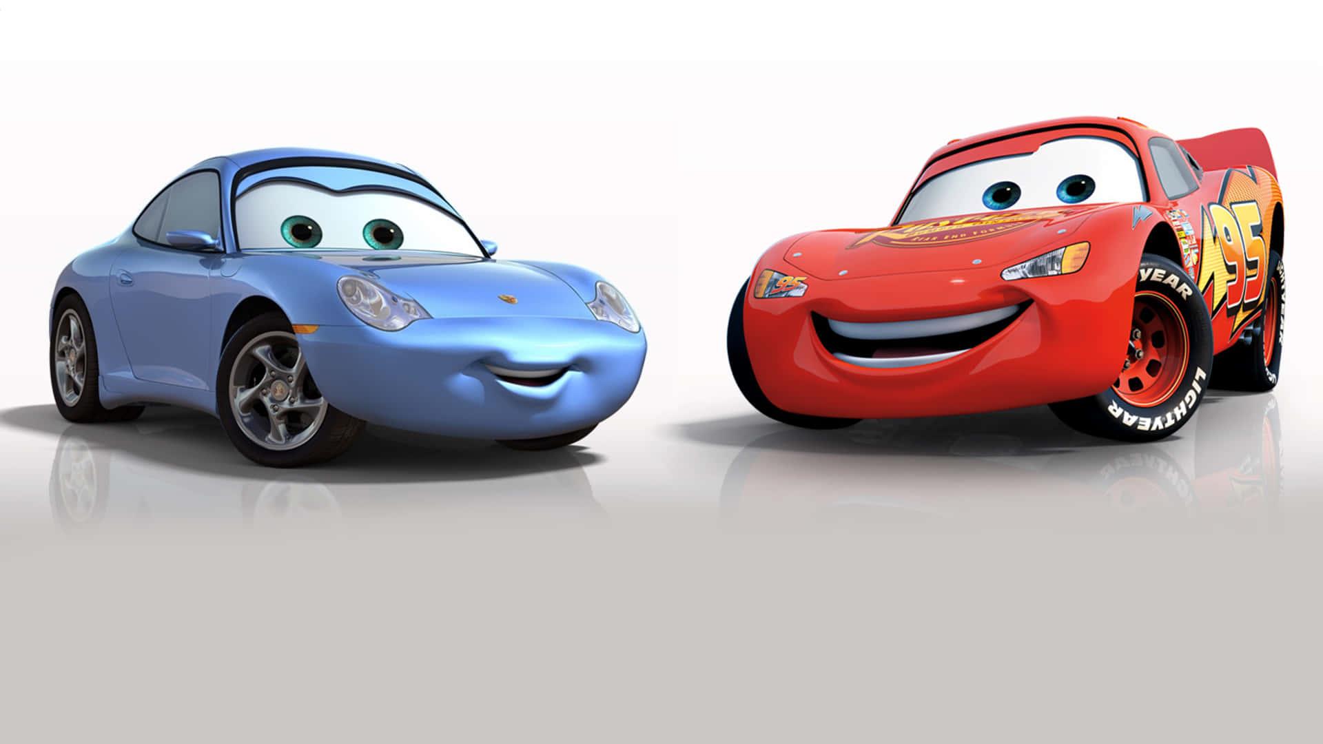 Lightning McQueen Racing on Track — 1920x1080 wallpaper
