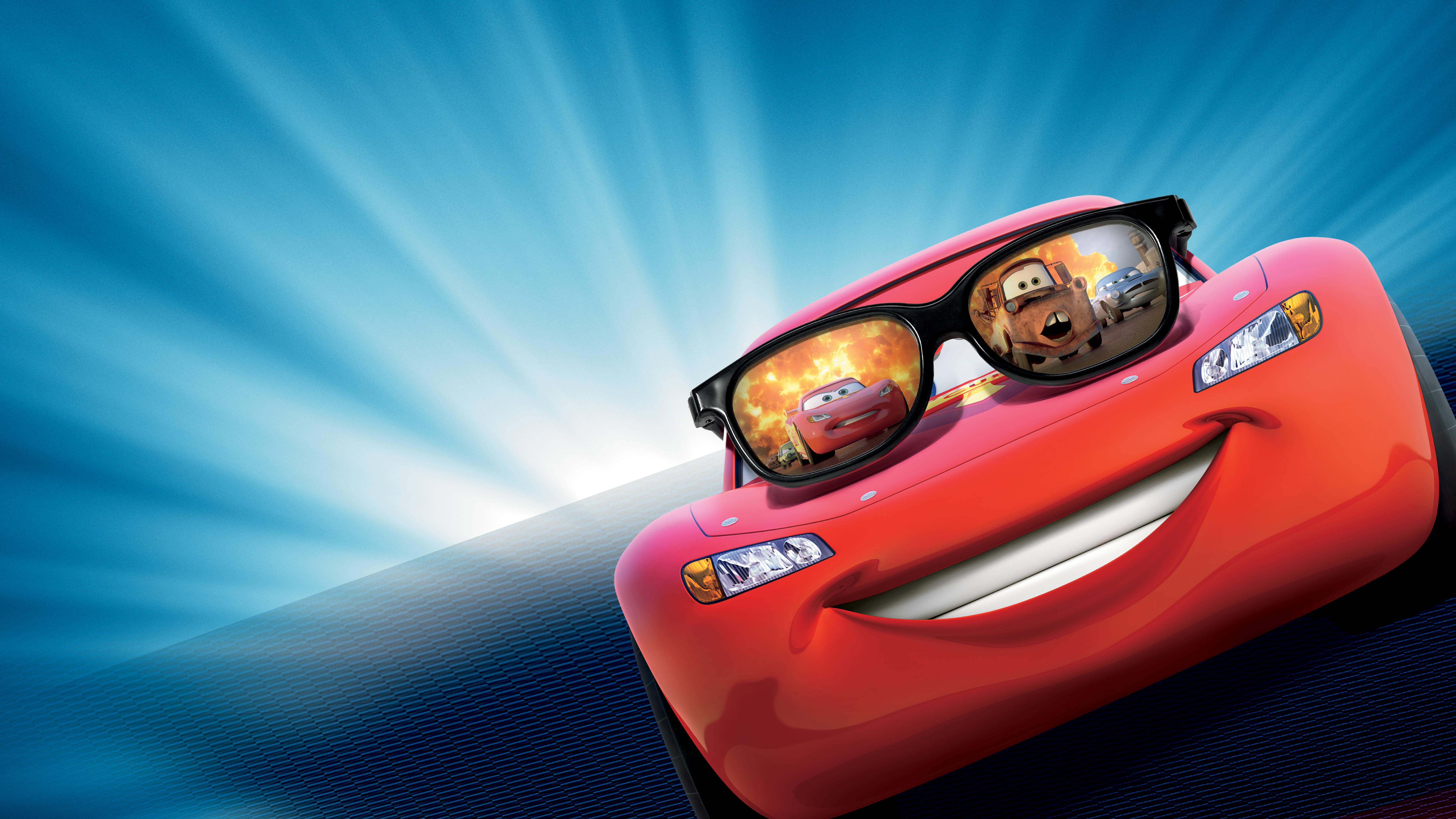 Lightning McQueen Shades — 6299x3543 wallpaper