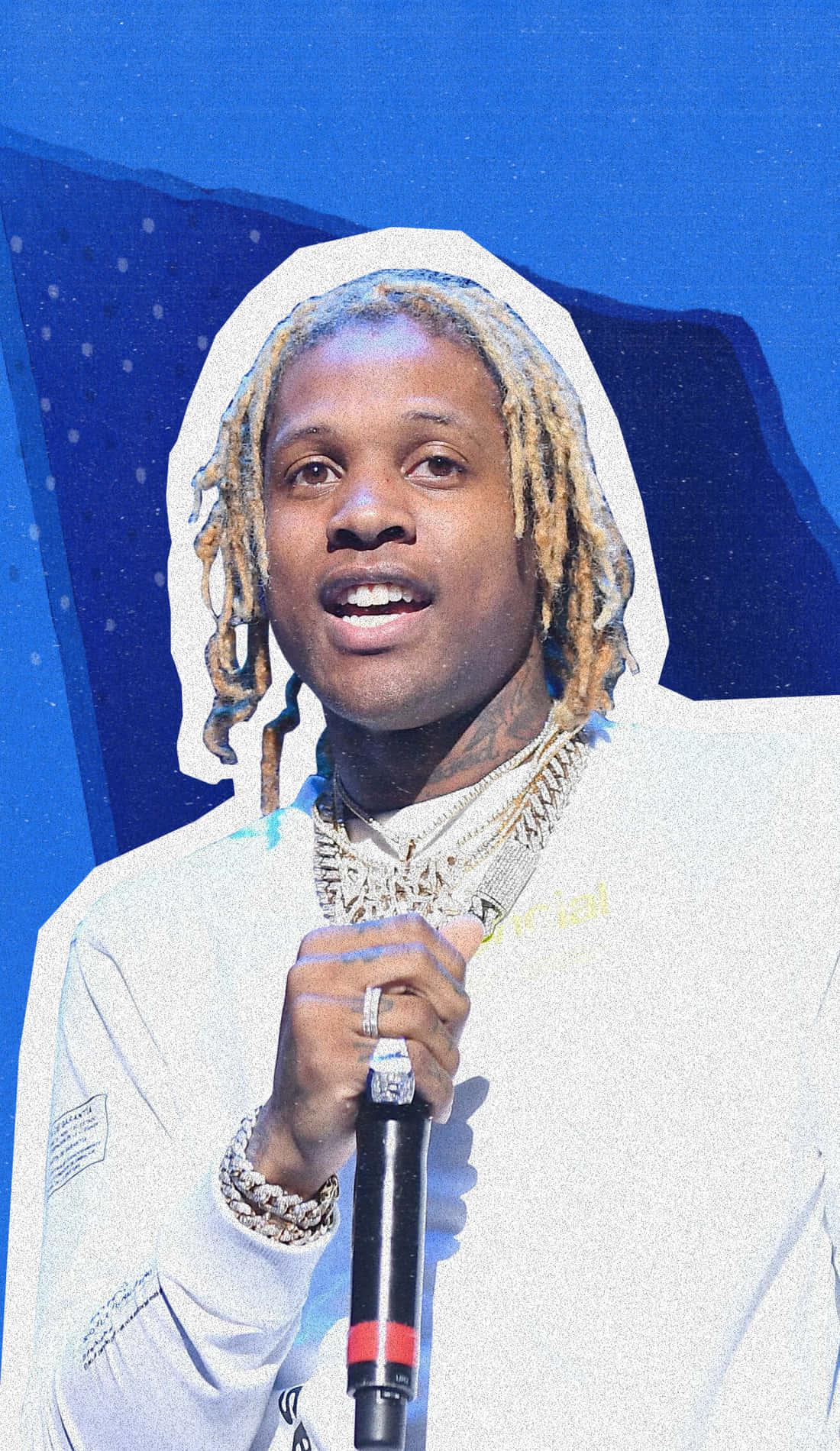Lil Durk flaunting his Chicago roots — 1100x1900 wallpaper