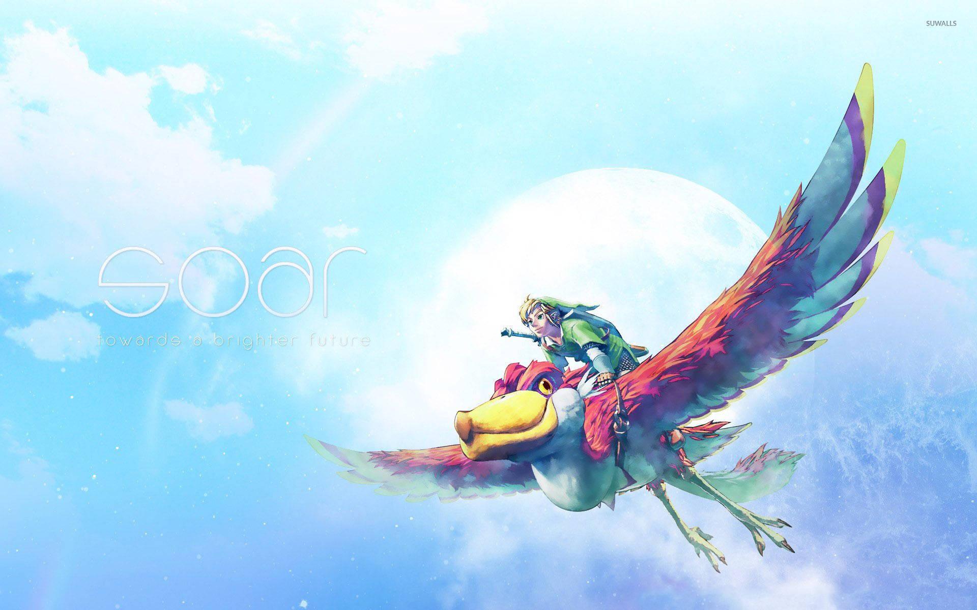 Link and Epona, Ready To Go On Their Next Adventure! — 1920x1200 wallpaper