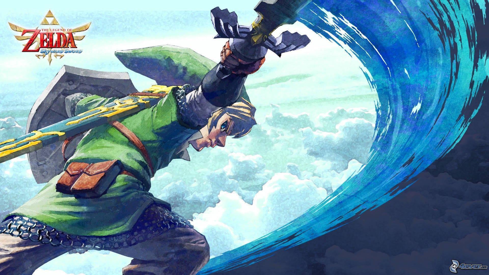 Link and Epona, The Legend of Zelda — 1920x1080 wallpaper